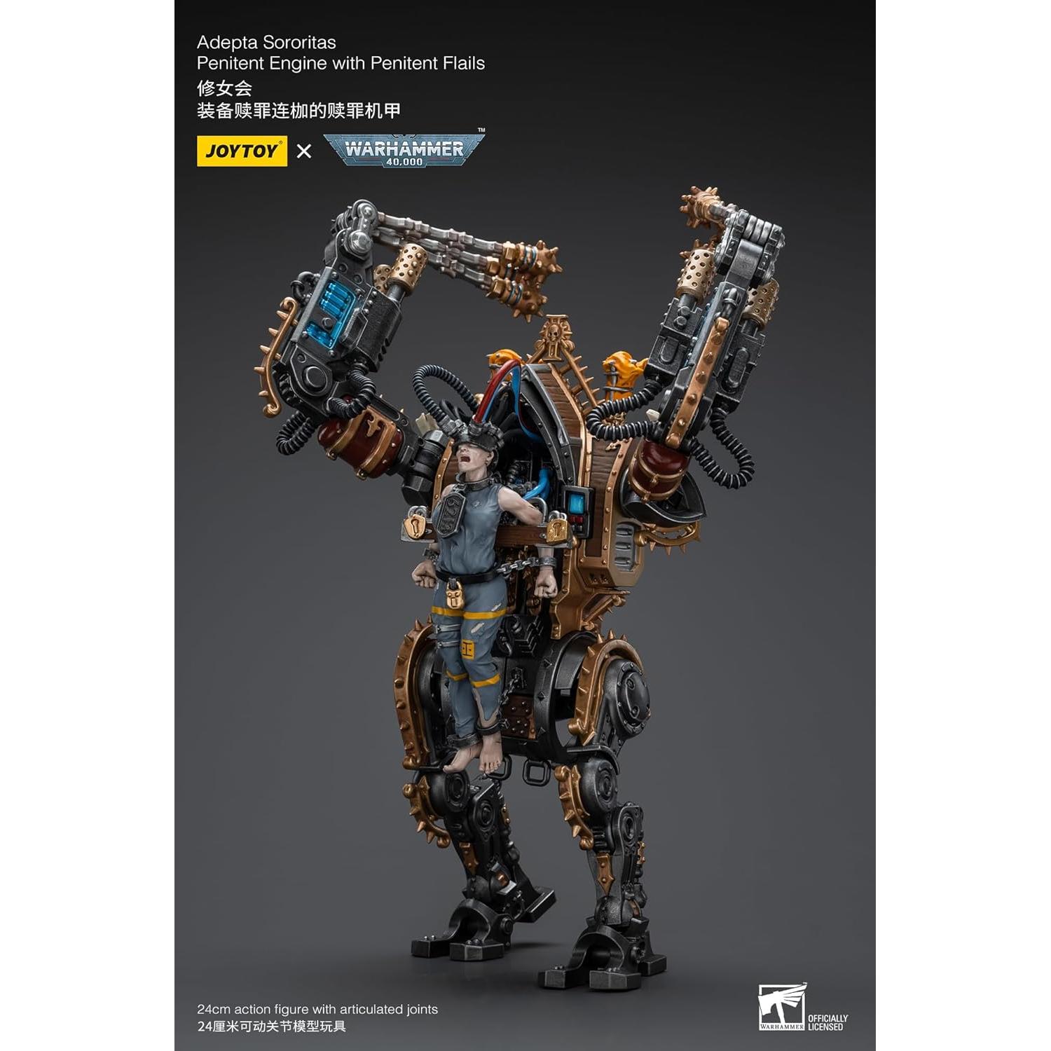 Figura de Acción JoyToy Warhammer 40K Adepta Sororitas 24 cm