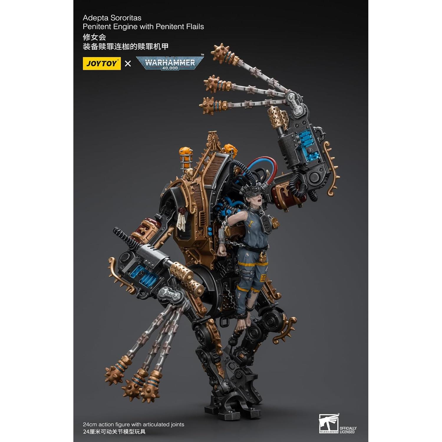 Figura de Acción JoyToy Warhammer 40K Adepta Sororitas 24 cm