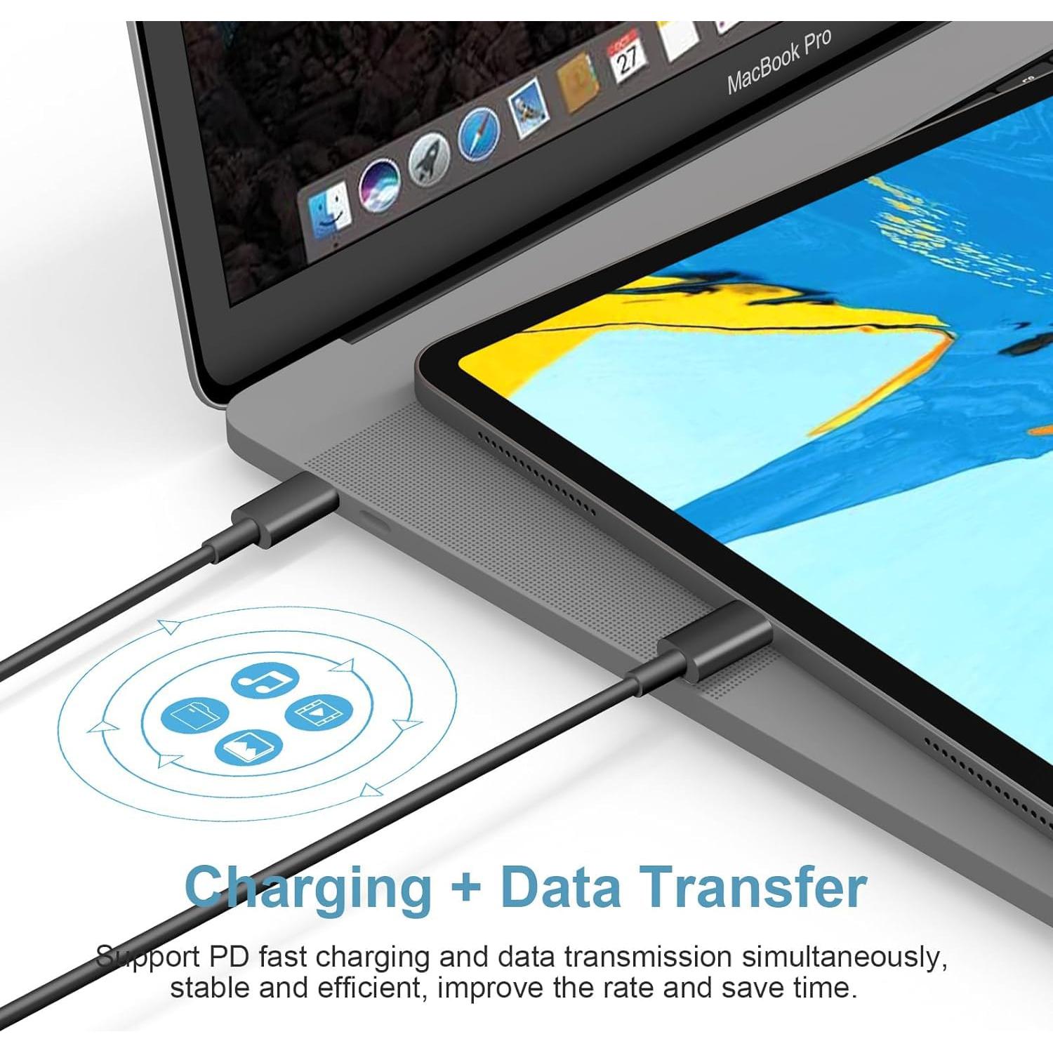 Cable USB-C 1.5m 50W 5A Tek Styz para Xiaomi Redmi 9A