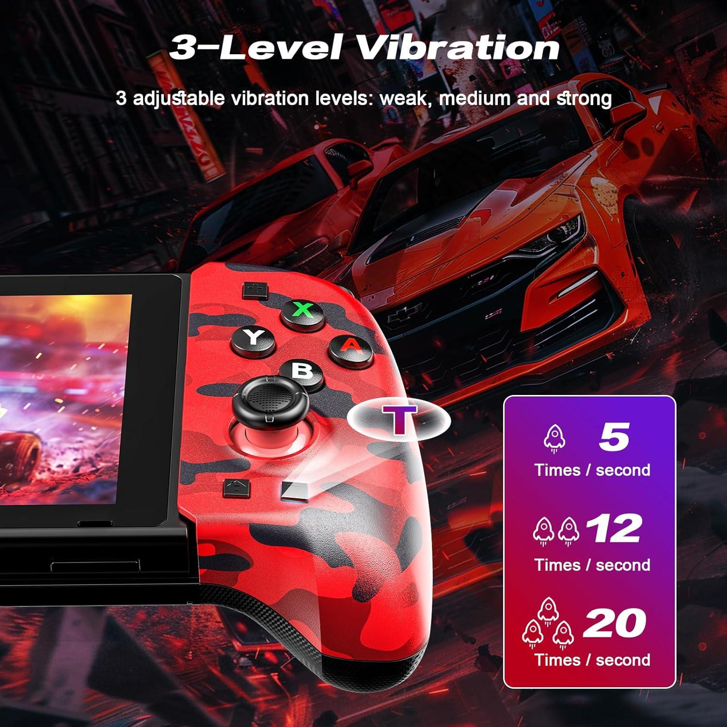 Controlador Switch SWDMFC Pro con Vibración y Turbo