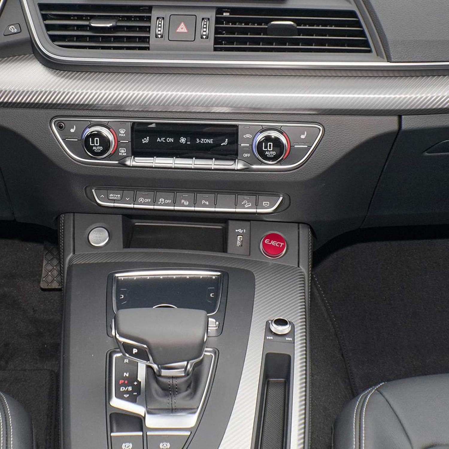 Cubierta de Enchufe de Encendedor GeeWatom 12V Aluminio Rojo