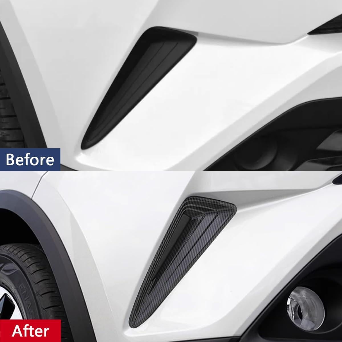 Marco de Luz de Niebla Delantera JIEOSDIN para Toyota C-HR 2018-2019