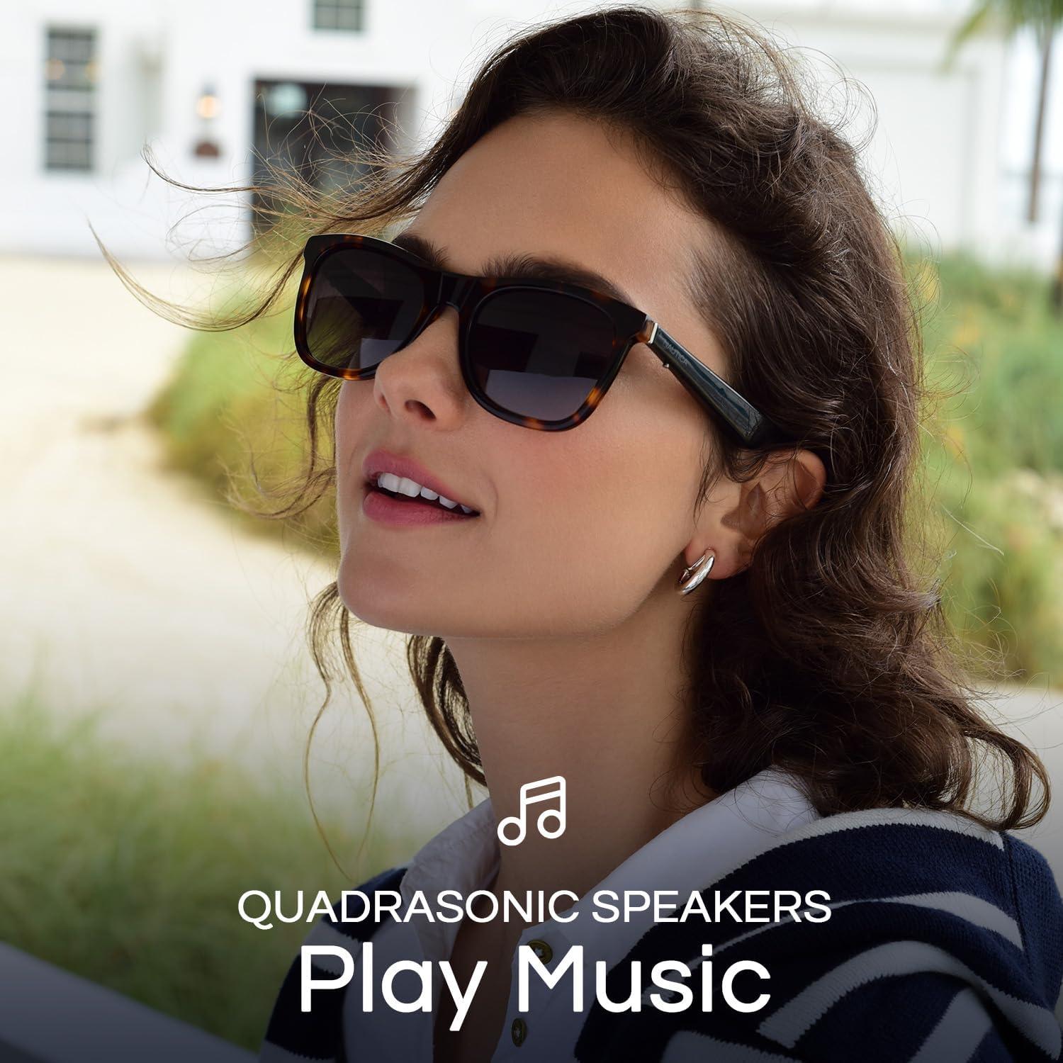 Gafas de sol inteligentes Lucyd Dockside UV400 - Degradado negro