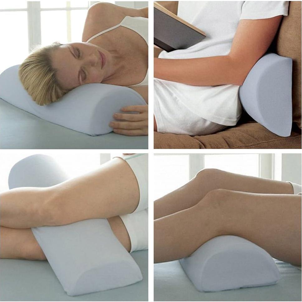 Funda de Almohada Deluxe Comfort 4 en 1 - Tela Suave Azul Cielo