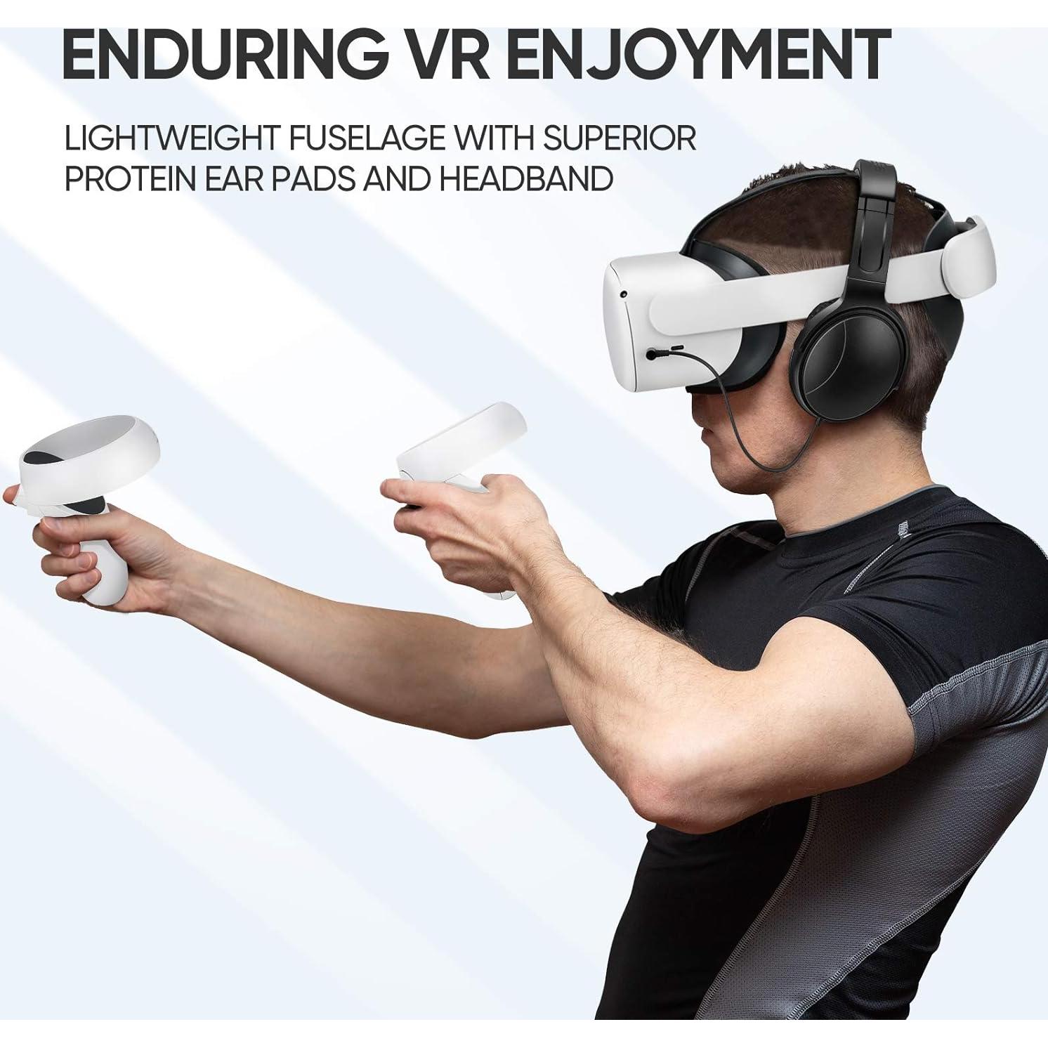 Auriculares de Juego VR Yunshuiling para Quest 2/3, 45mm