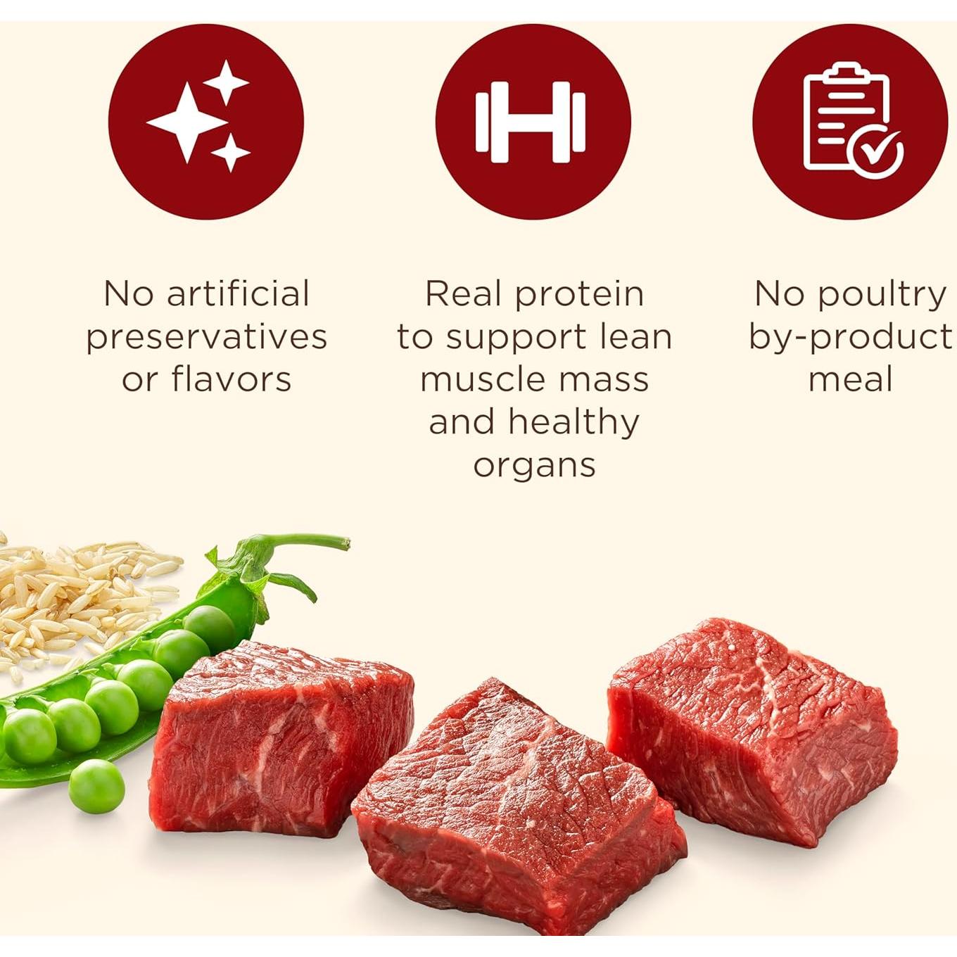 Comida Seca para Perros Nutrish Rachael Ray 2.72 kg Carne de Res