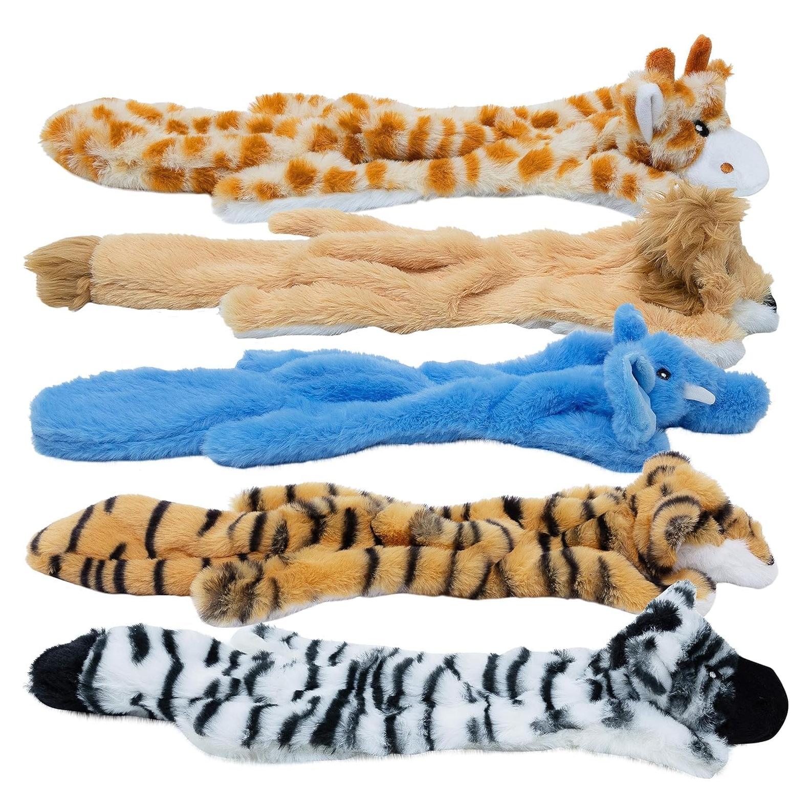 Juego de Juguetes para Perros WOOF WONDERS - 5 Piezas Chirriantes