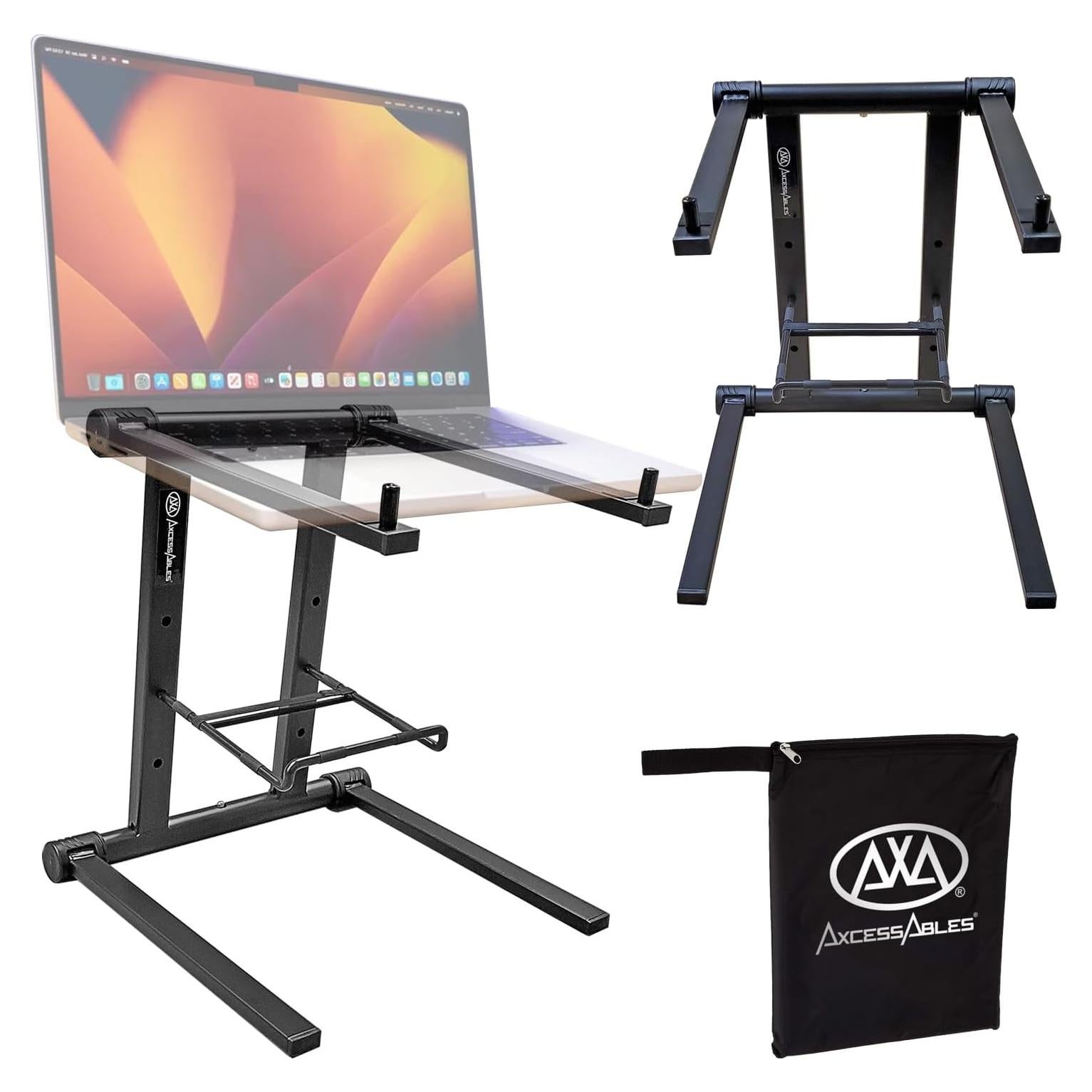 Soporte para Laptop Plegable AxcessAbles DJLTS01 - Aluminio Negro