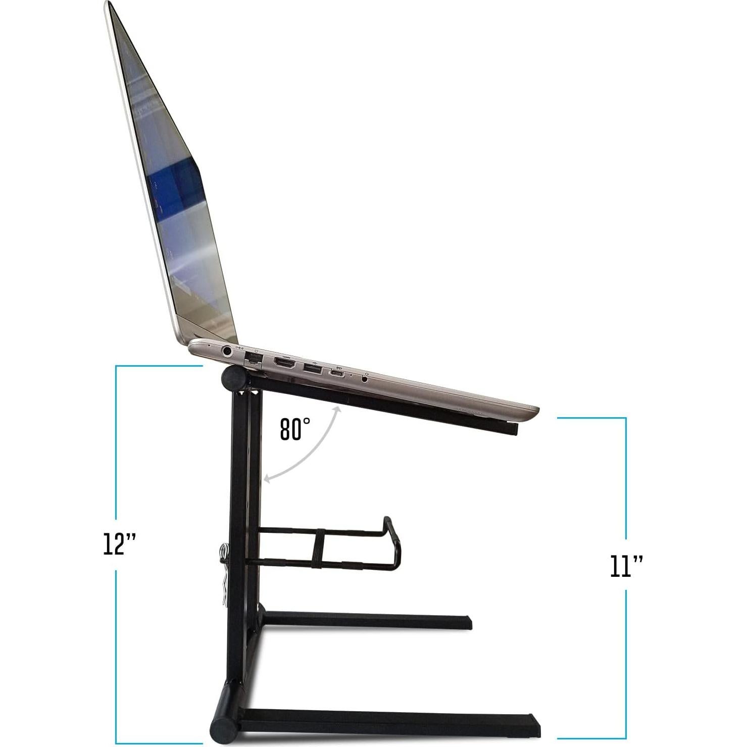 Soporte para Laptop Plegable AxcessAbles DJLTS01 - Aluminio Negro