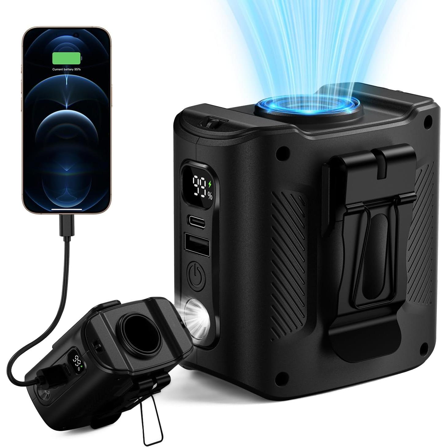 Ventilador de Cintura Portátil coldSky YF-07 10000mAh 5 Velocidades