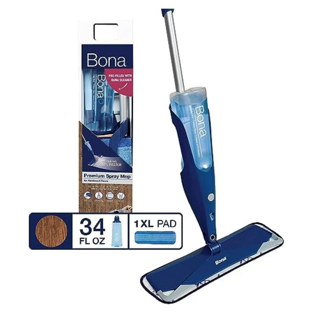 Mop de Spray Bona Premium para Pisos de Madera 850ml