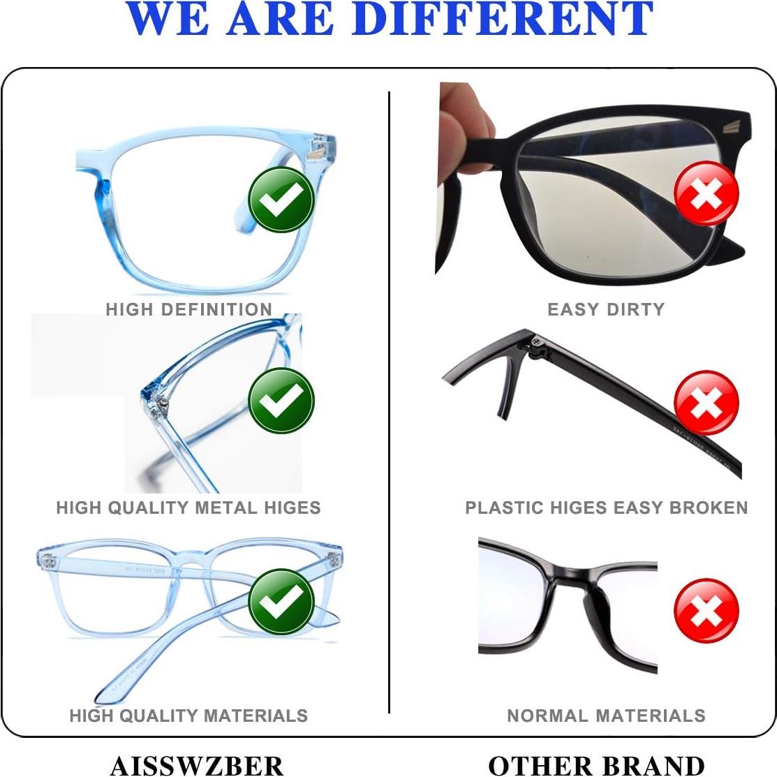 Gafas de lectura AISSWZBER modelo 8082 UV400 unisex