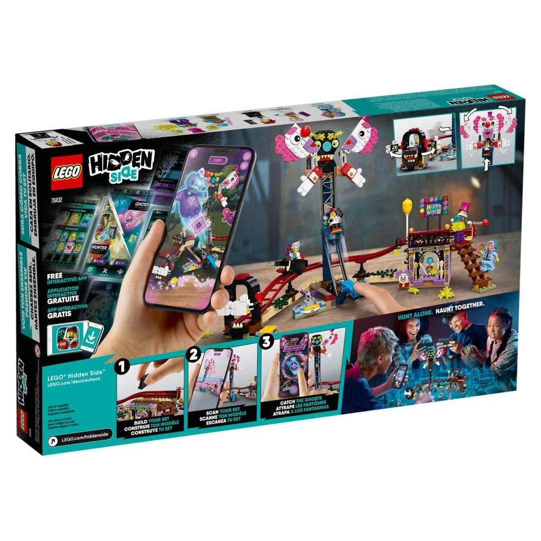 Hidden Side Haunted Fairground 70432 Popular Ghost-Hunting Toy, Cool Augmented Reality LEGO Set for Kids, New 2020