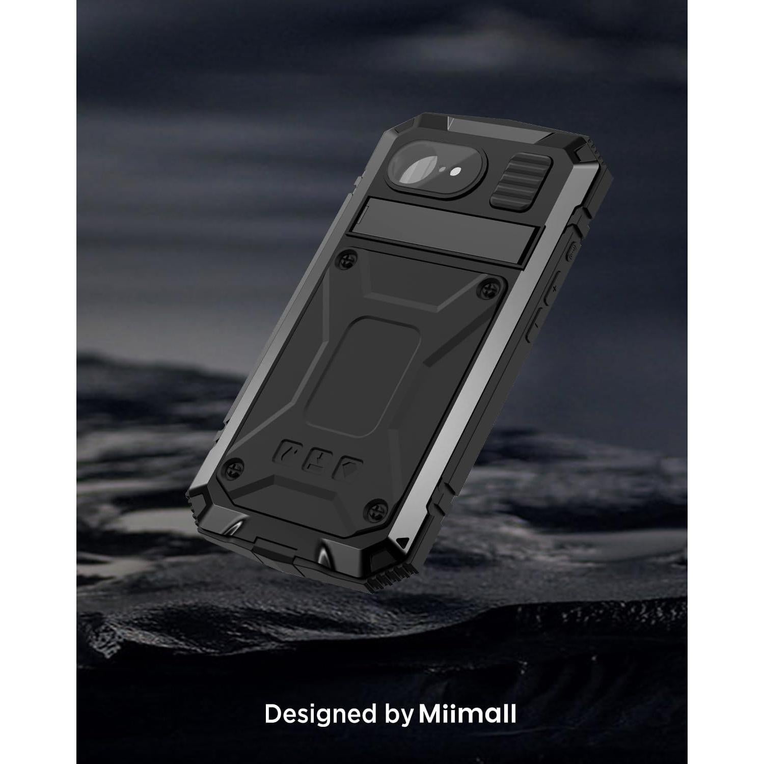 Funda Slim Miimall para iPhone 16E con Soporte Magnético