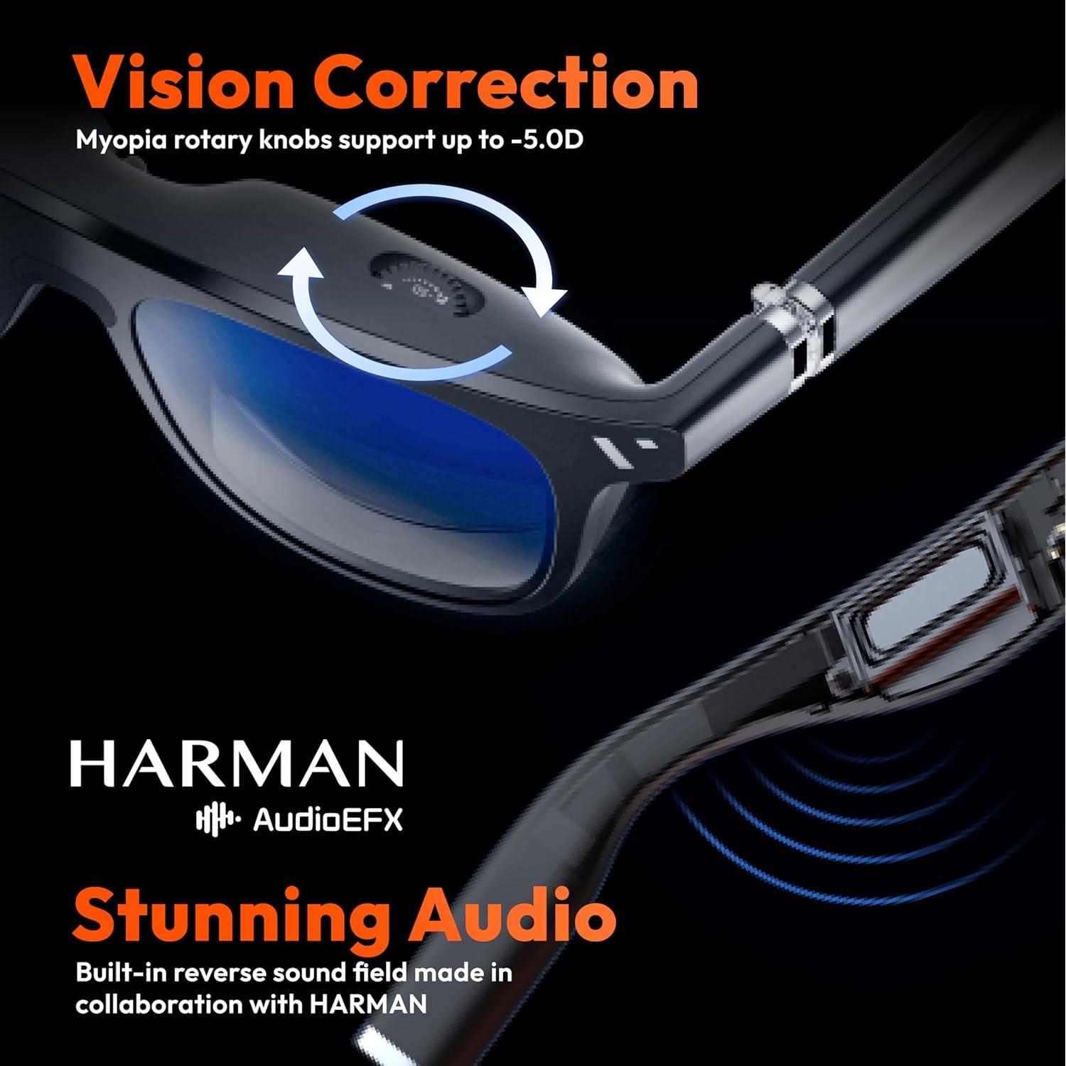 Gafas VITURE One Lite XR, 55 PPD, Sonido Harman, Ajustes Miopía