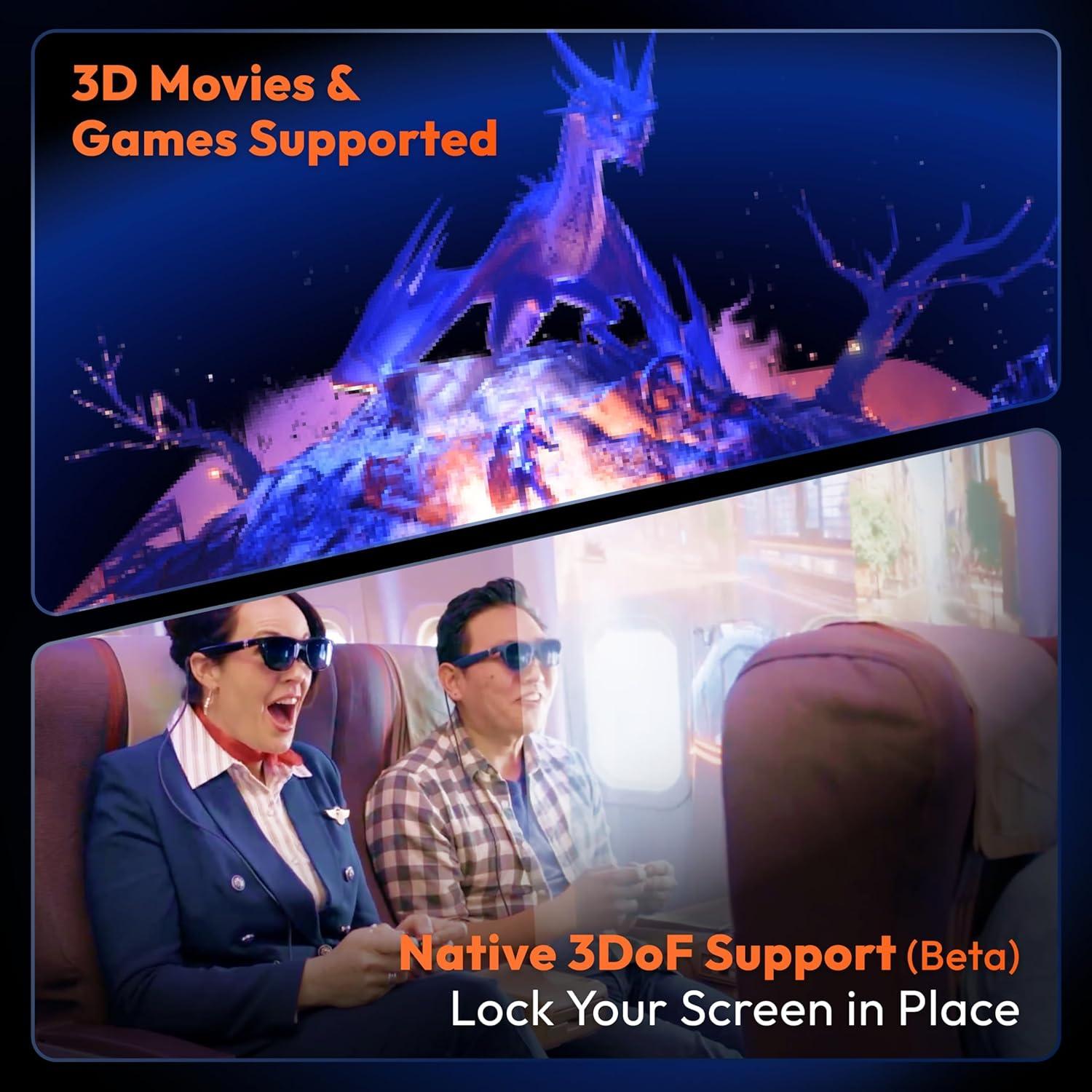 Gafas VITURE One Lite XR, 55 PPD, Sonido Harman, Ajustes Miopía