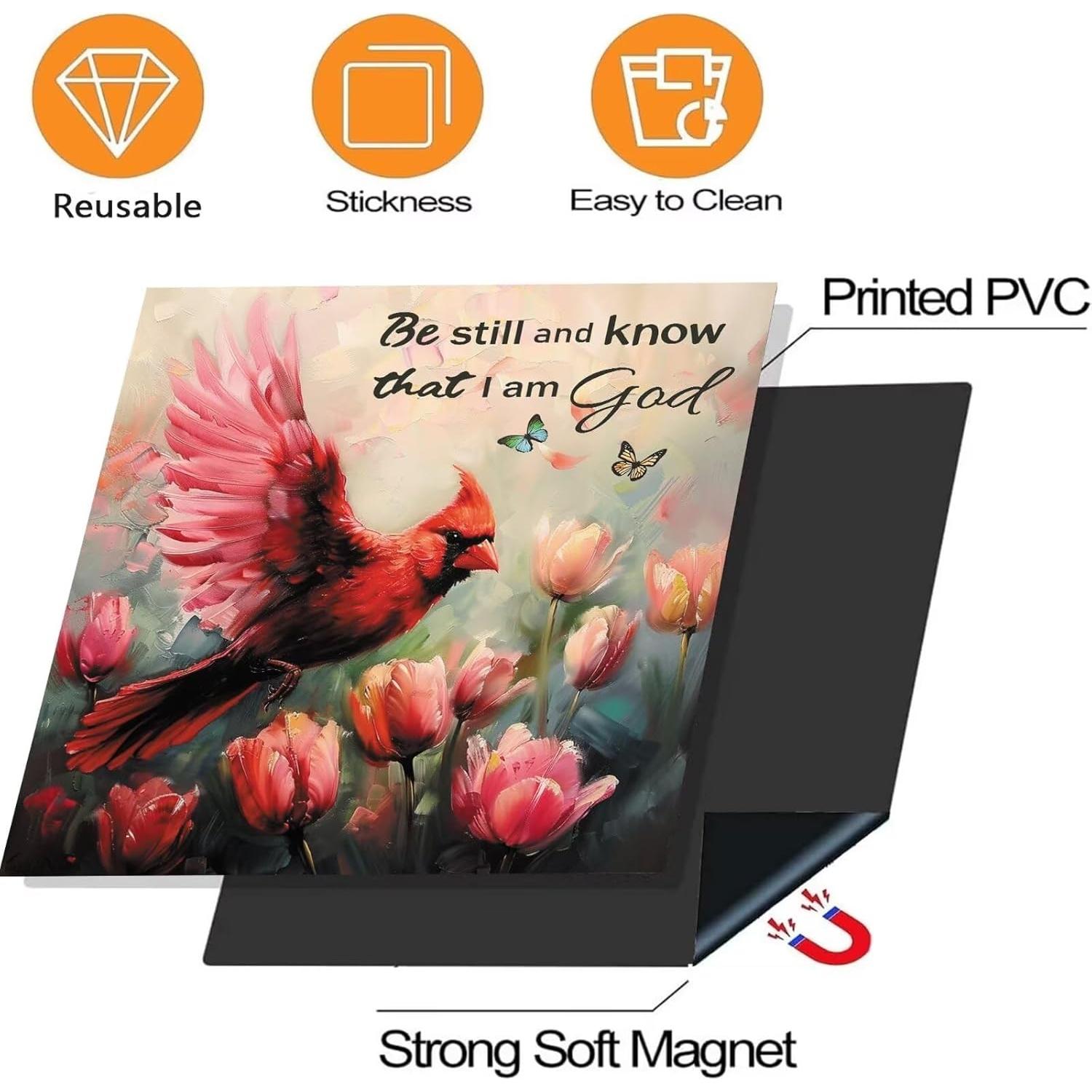 Cubierta Magnética para Lavavajillas Genérico 58.4x66 cm Tulipanes