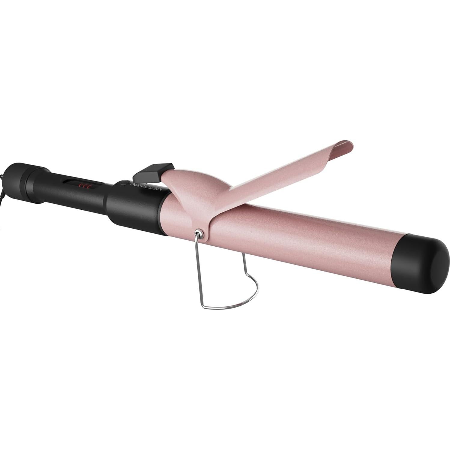 Plancha de Rizar Cerámica MEGAWISE 1.25" Calentamiento Rápido