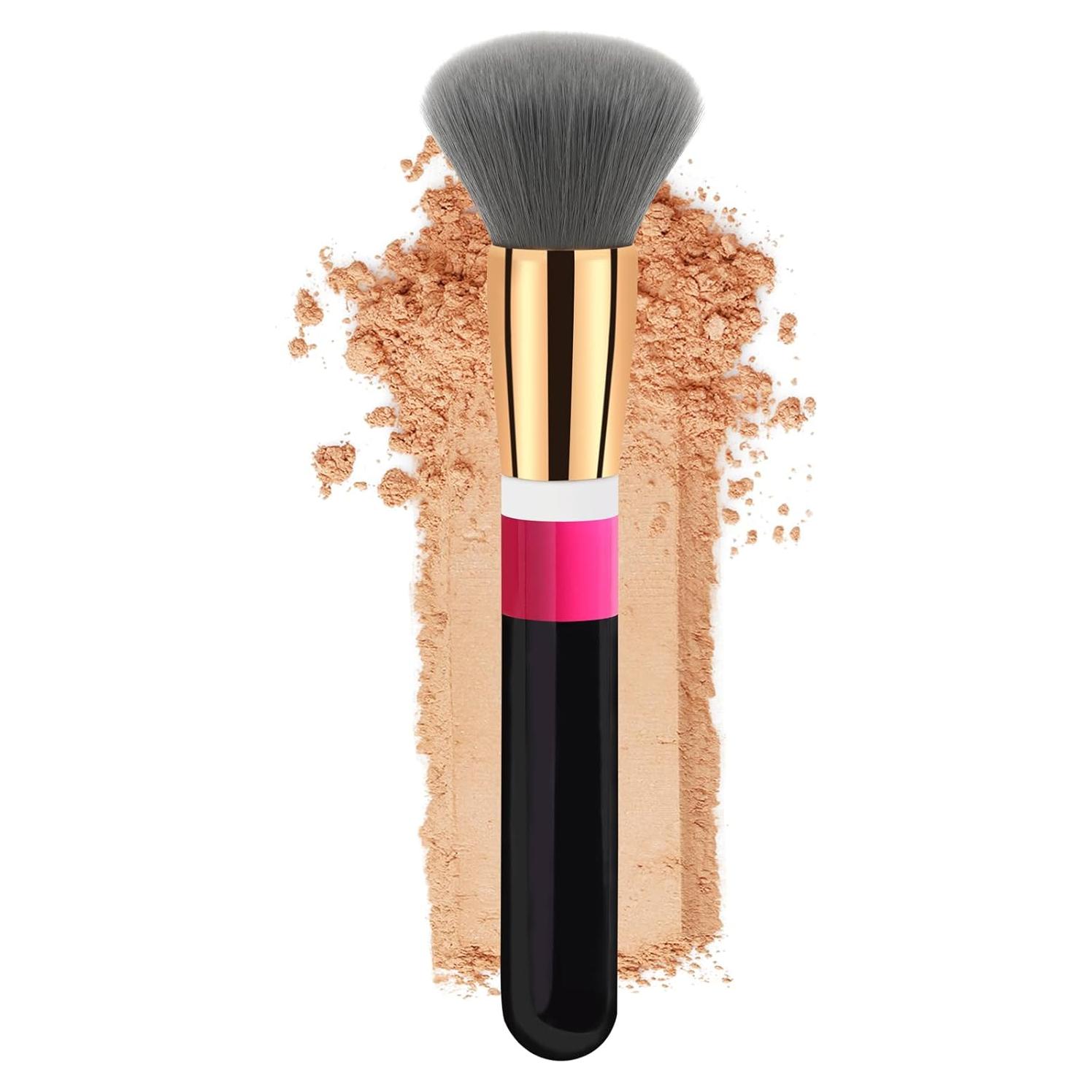 Brocha de Maquillaje Banidy para Polvo y Fundación - Cerdas Suaves