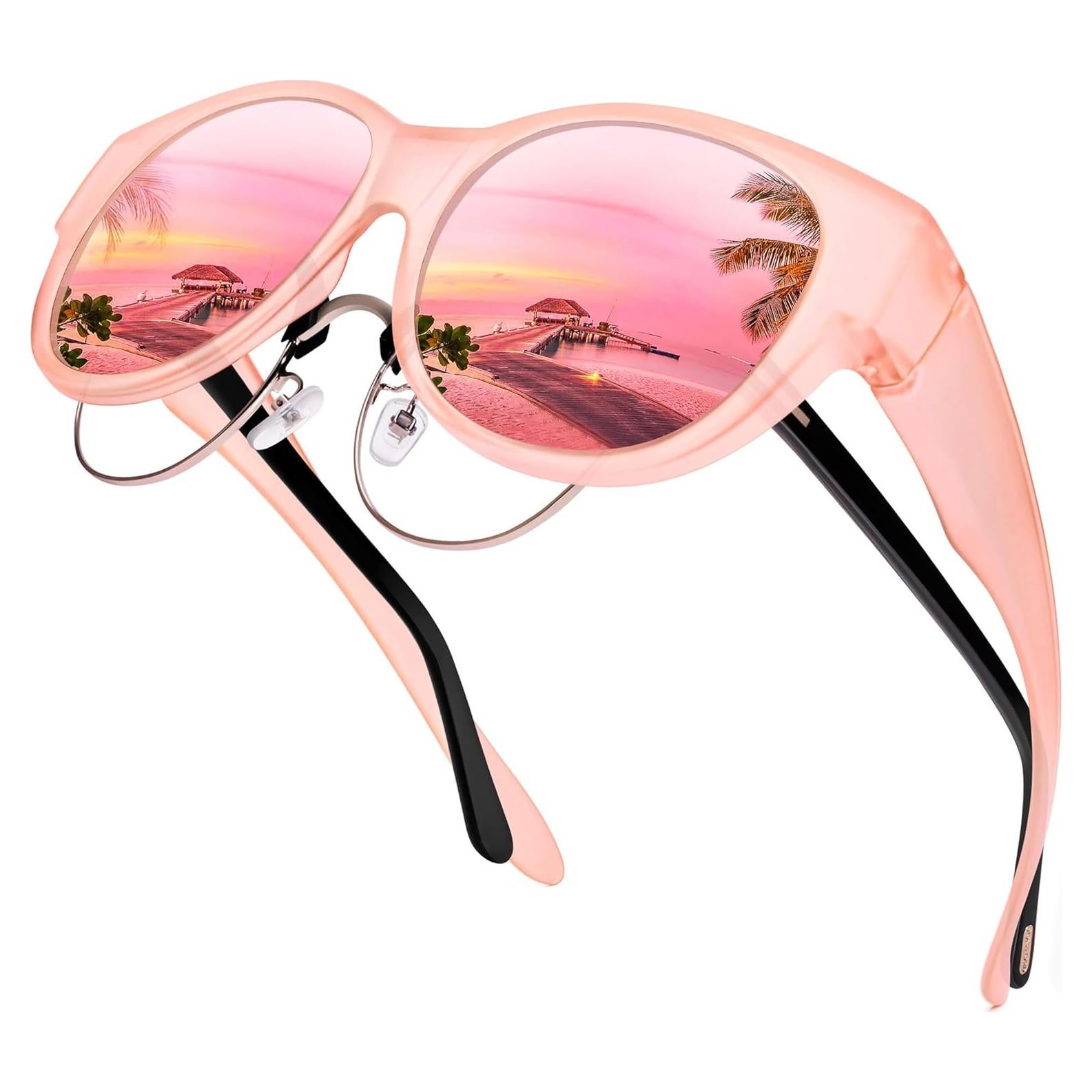 Gafas de sol URUMQI para mujeres UV400 polarizadas grandes