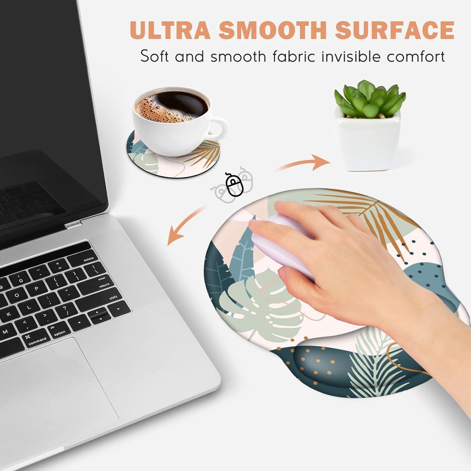 Almohadilla de Ratón Ergonómica DINKY con Soporte de Muñeca