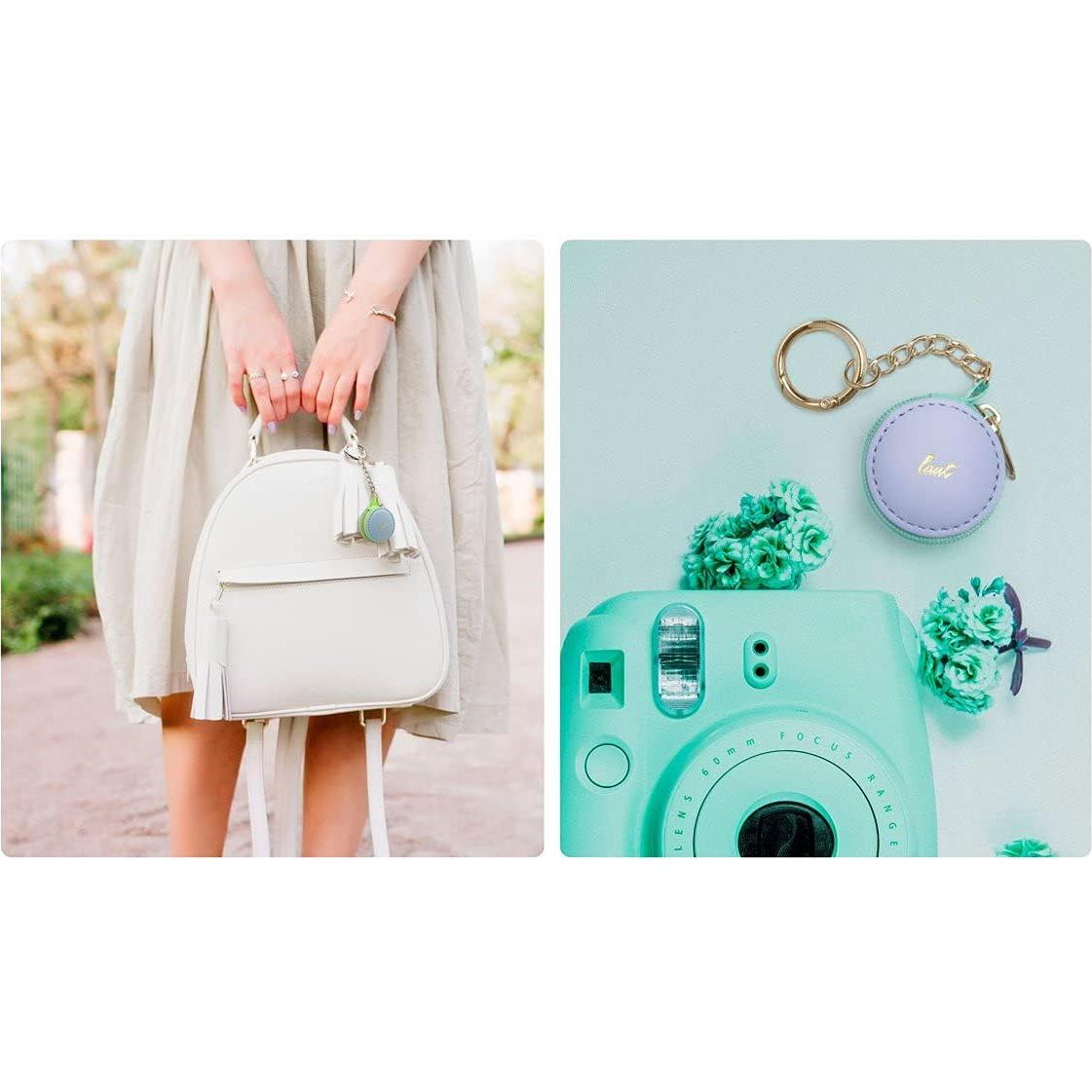 Funda de AirTag LAUT Macaron Azul Bebé - Silicona Duradera