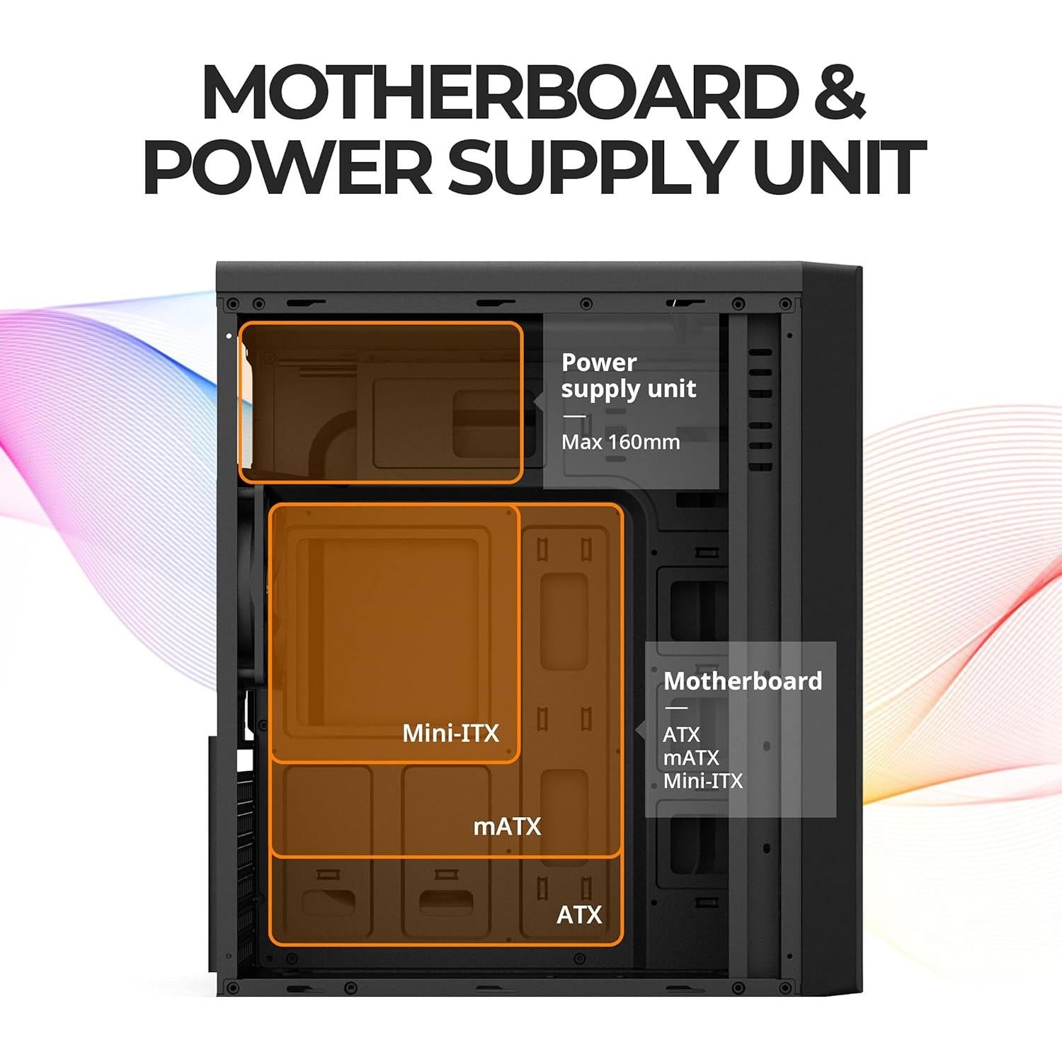 Caja de Computadora Zalman T6 ATX con Ventilador 120mm