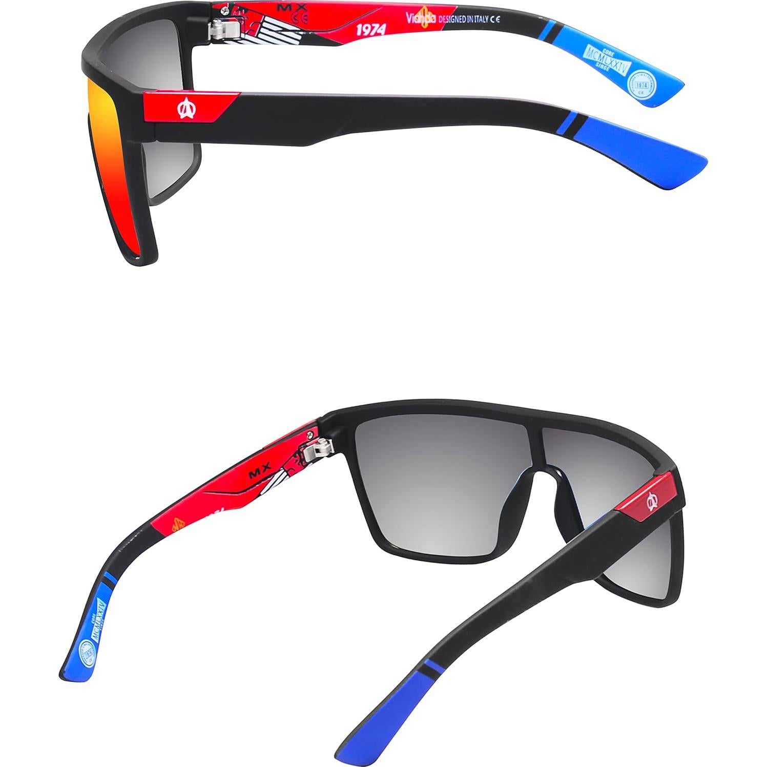 Gafas de sol polarizadas VIAHDA HD6015 para deportes UV 100%