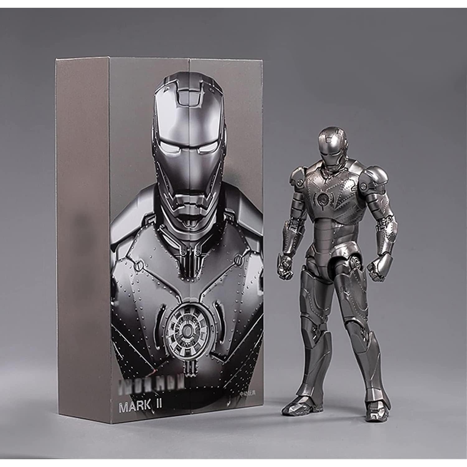 Figura de Acción Iron Man ZD Toys Mark 2 17.78 cm 20 Juntas