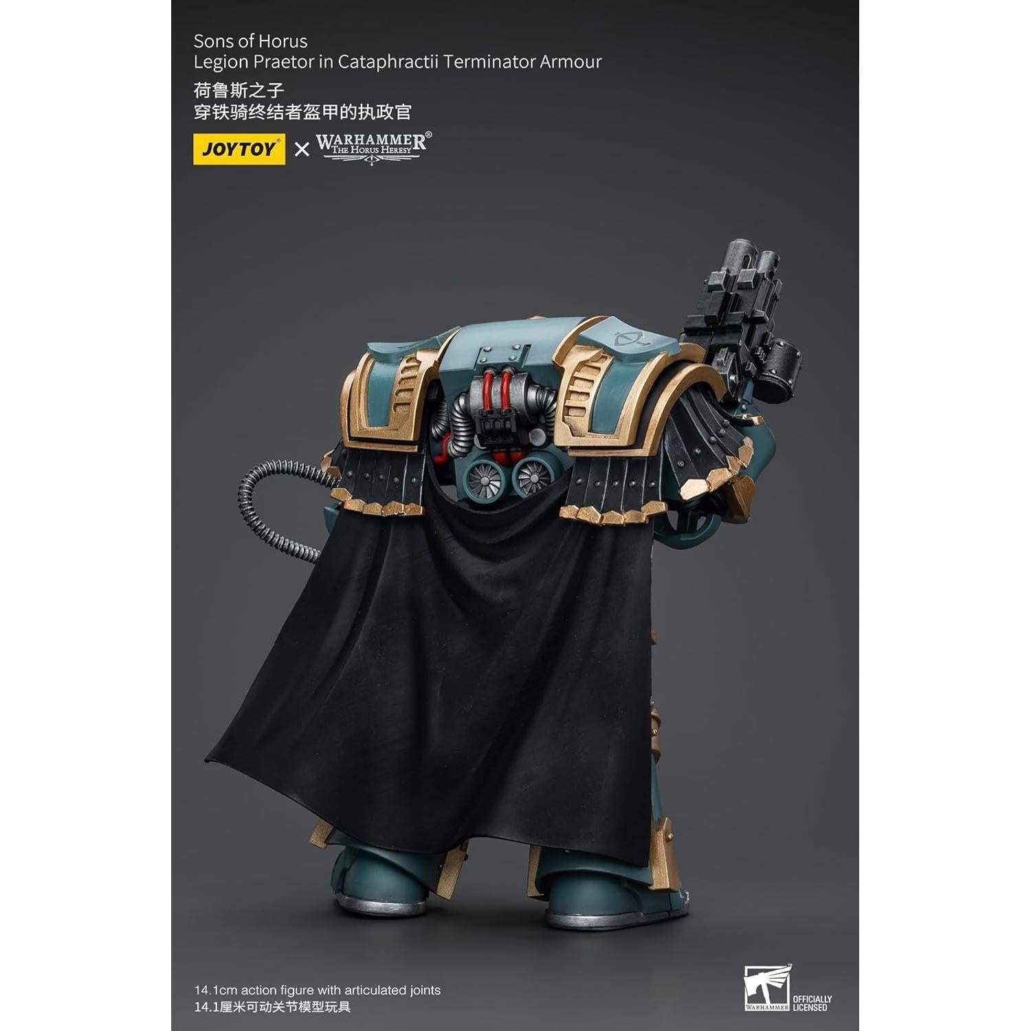 Figura de Acción JoyToy Warhammer 40K Hijos de Horus 1:18