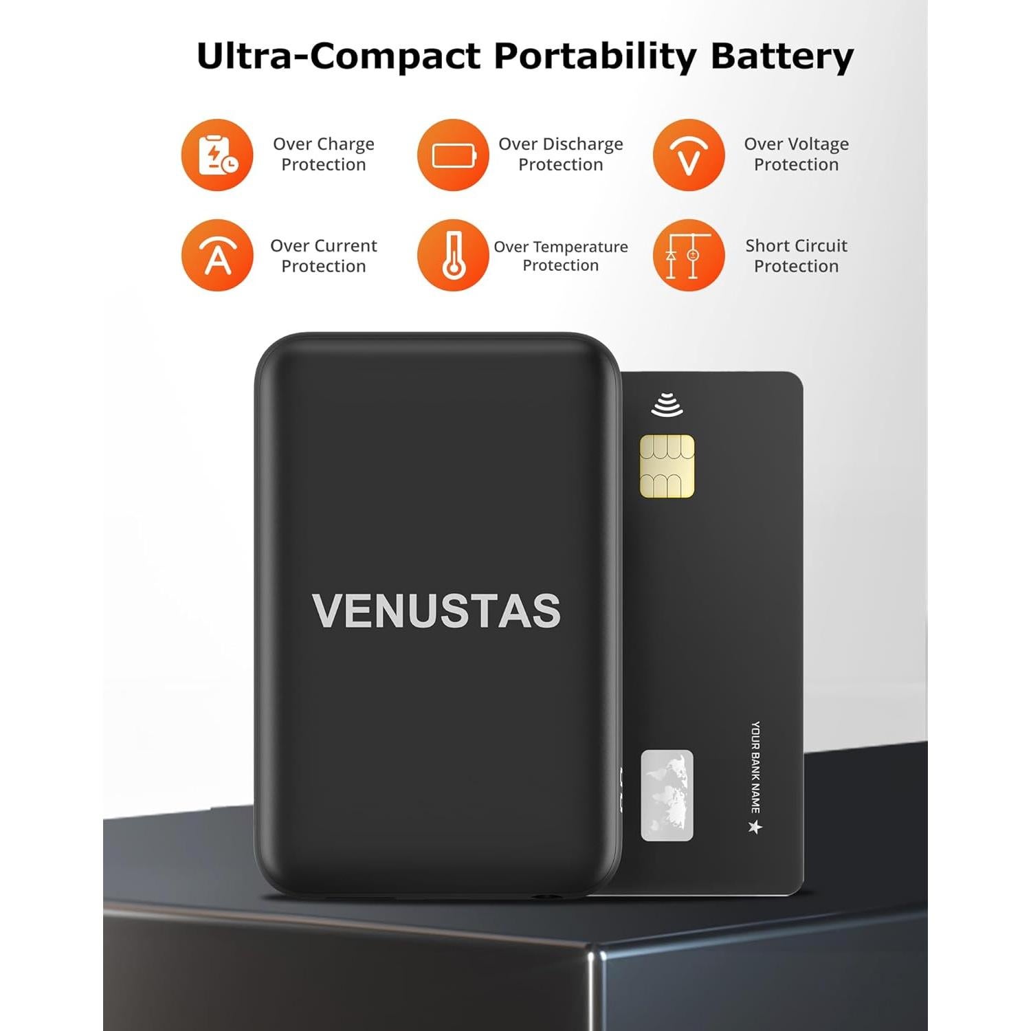 Chaqueta Térmica Venustas para Mujeres 90% Pluma 5 Zonas Calentamiento