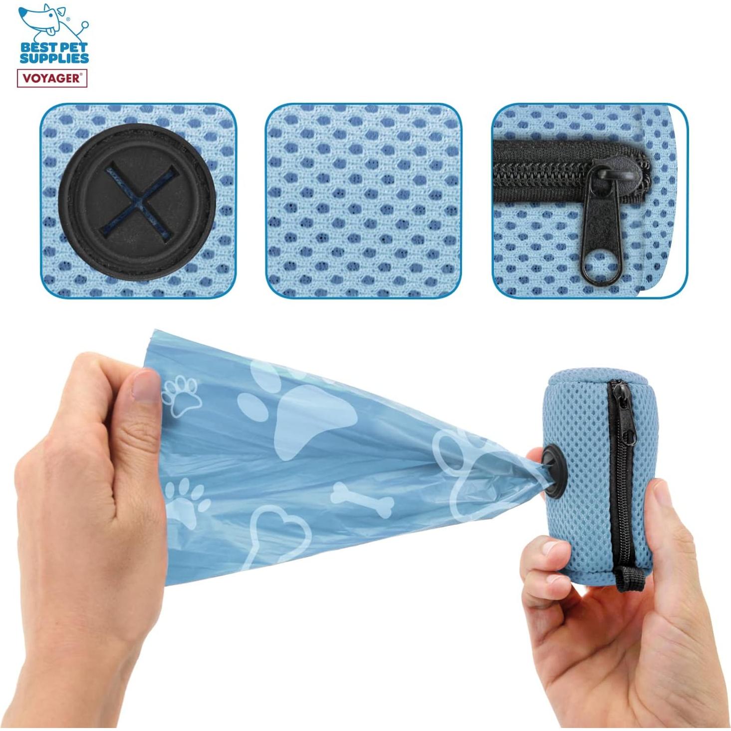 Soporte para Bolsas de Excremento de Perro Mejores Suministros Azul Bebé