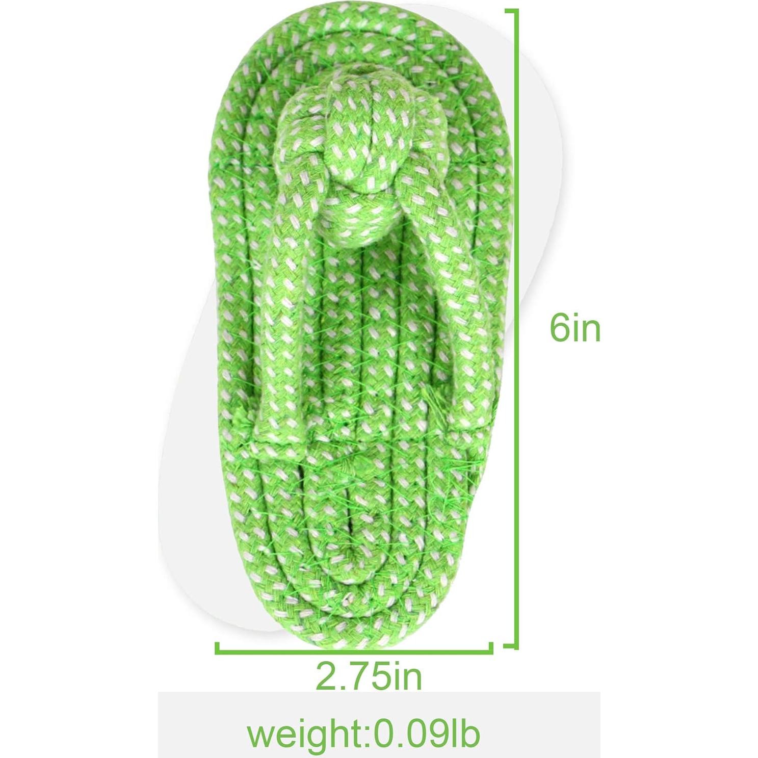 Juguete Interactivo para Perros Sunglow Cuerda y Bola 30cm