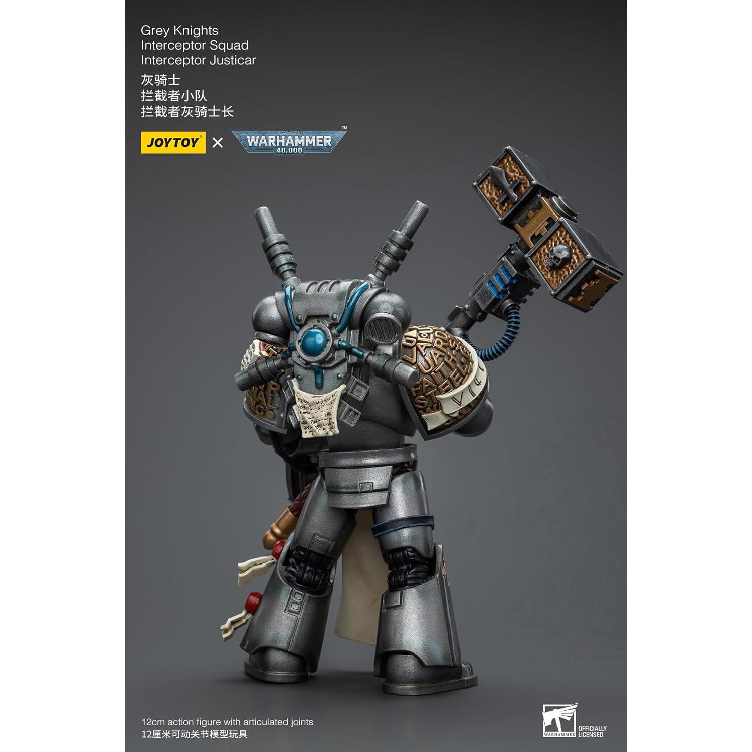 Figura de Acción JoyToy Warhammer 40K Caballeros Grises 12 cm