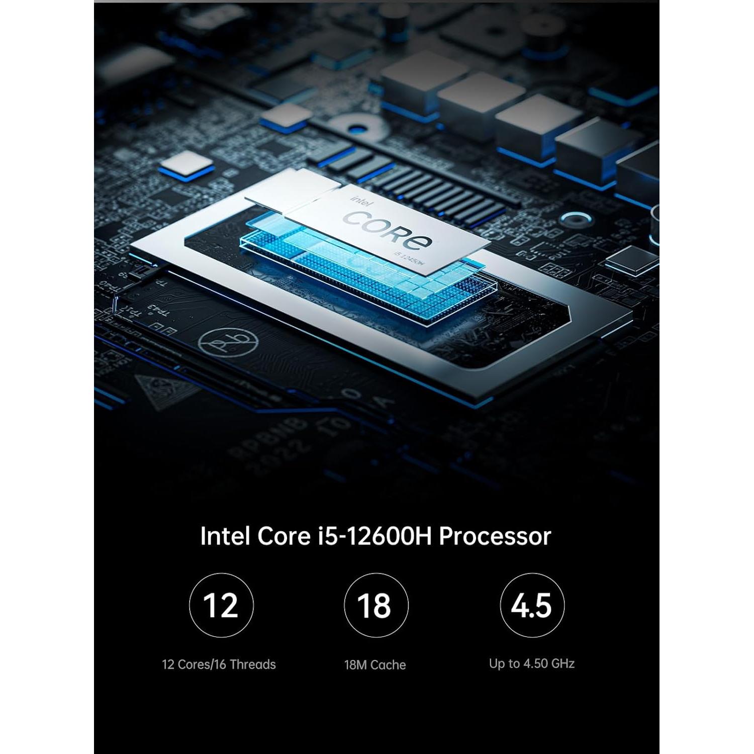 MINISFORUM Mini PC MS-01 i5-12600H 16GB RAM 2.73kg