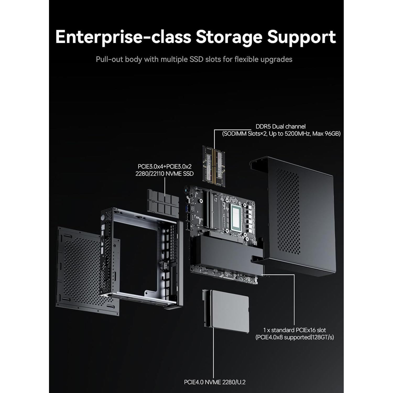 MINISFORUM Mini PC MS-01 i5-12600H 16GB RAM 2.73kg