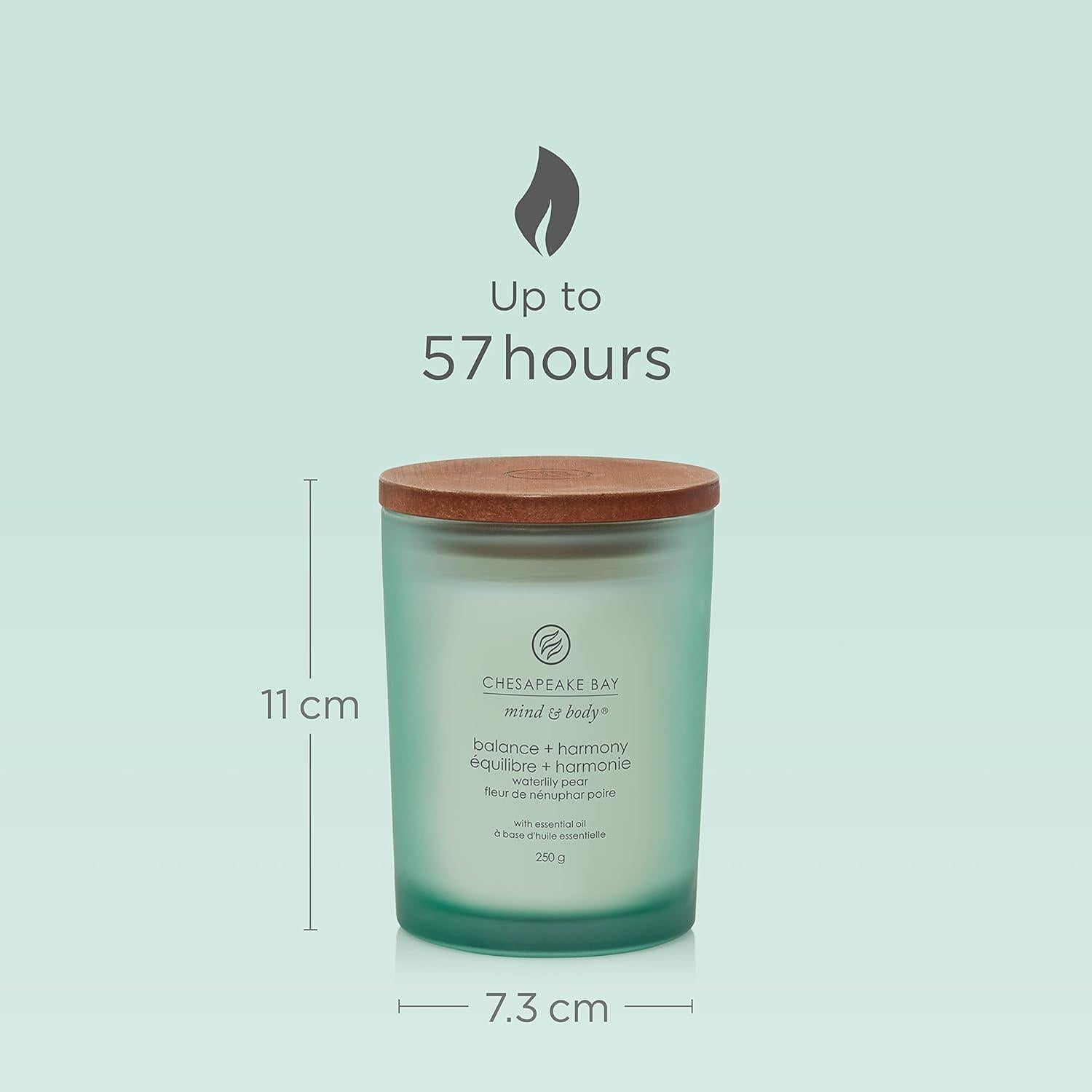 Vela Aromática Chesapeake Bay Lirio de Agua y Pera 57h