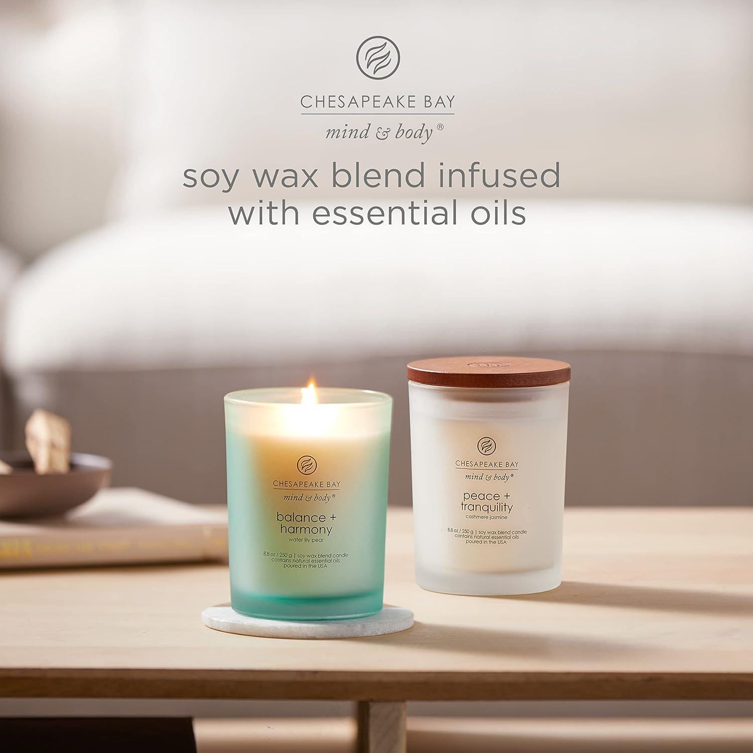 Vela Aromática Chesapeake Bay Lirio de Agua y Pera 57h