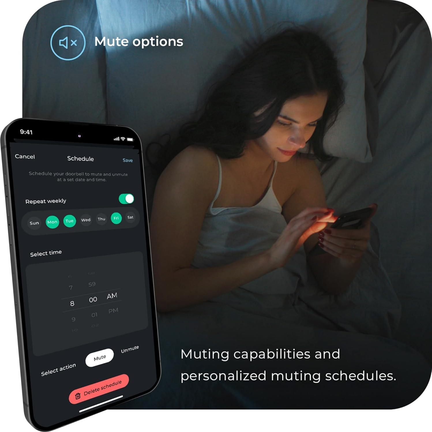 Timbre de Video Inteligente Heath Zenith 18000179 Negro