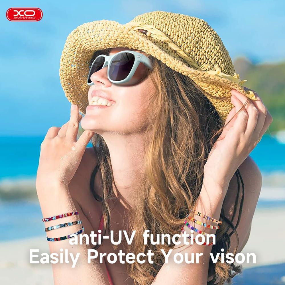 Gafas de sol Bluetooth XO GS01 UV protección unisex Verde Menta