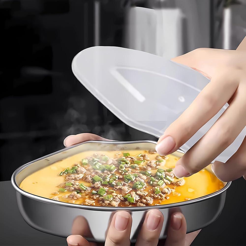 Caja de Vapor Triangular OULIGET 3 Piezas Acero Inoxidable