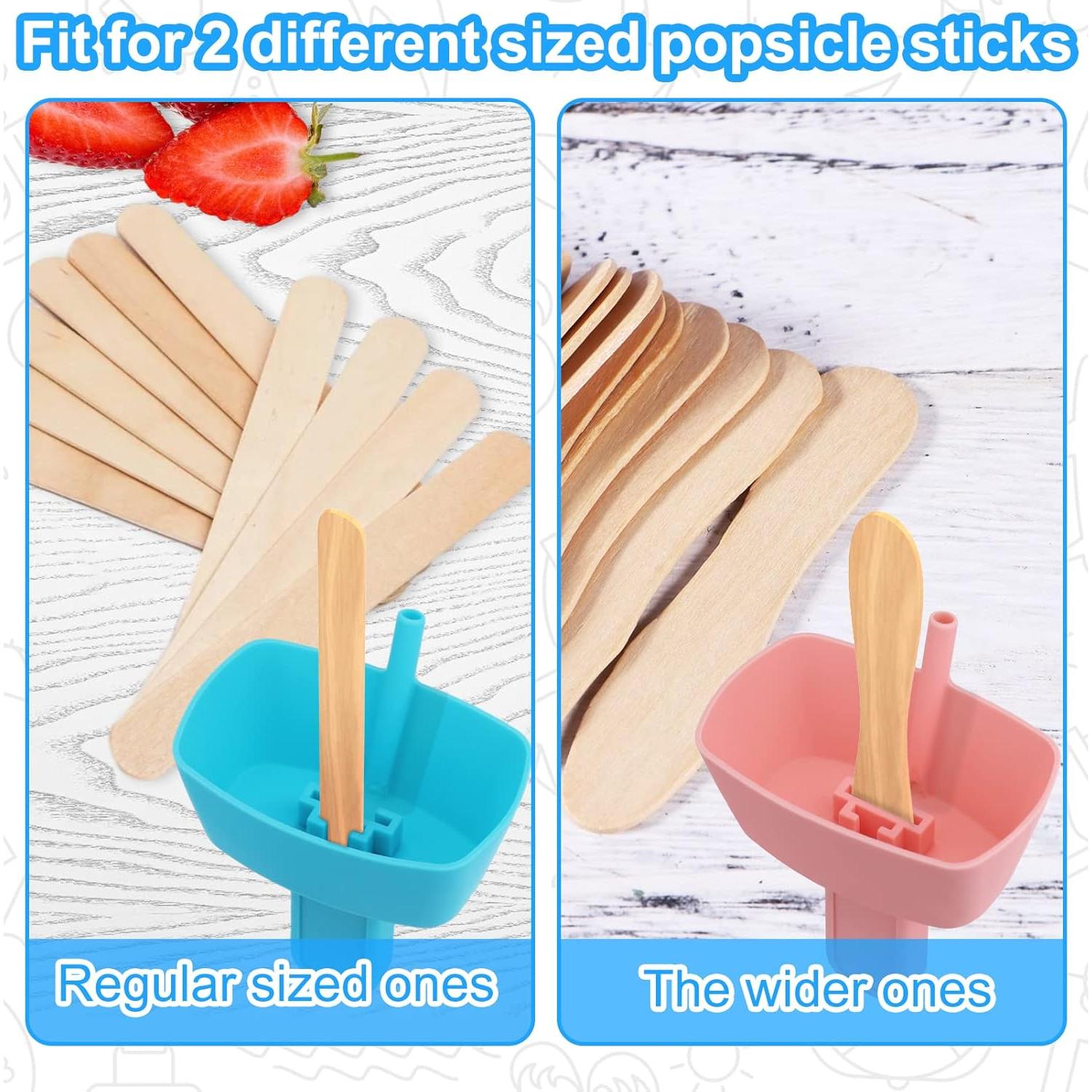 Soportes de Paletas de Silicona AIERSA 2 Piezas para Niños