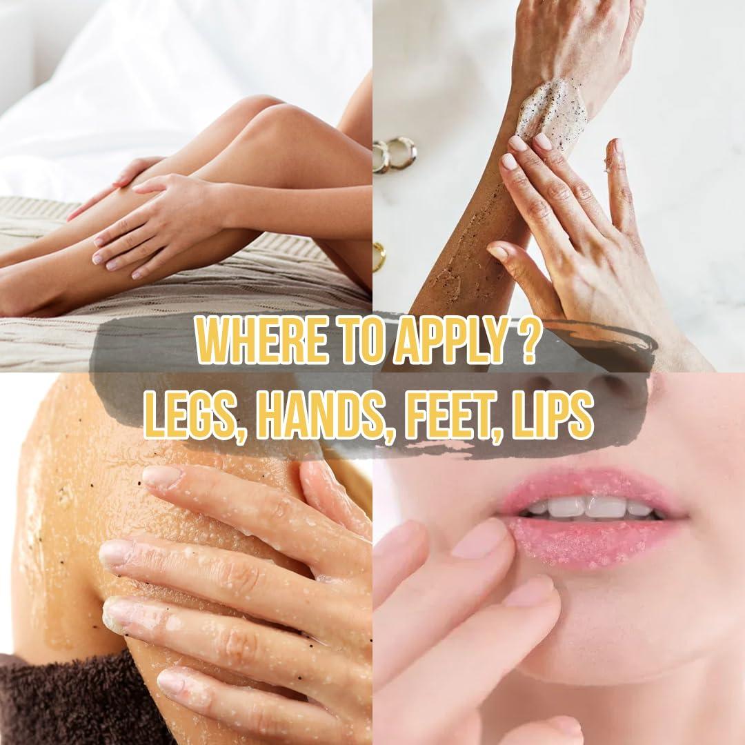 Exfoliante Corporal de Oro 24K White Naturals 226g