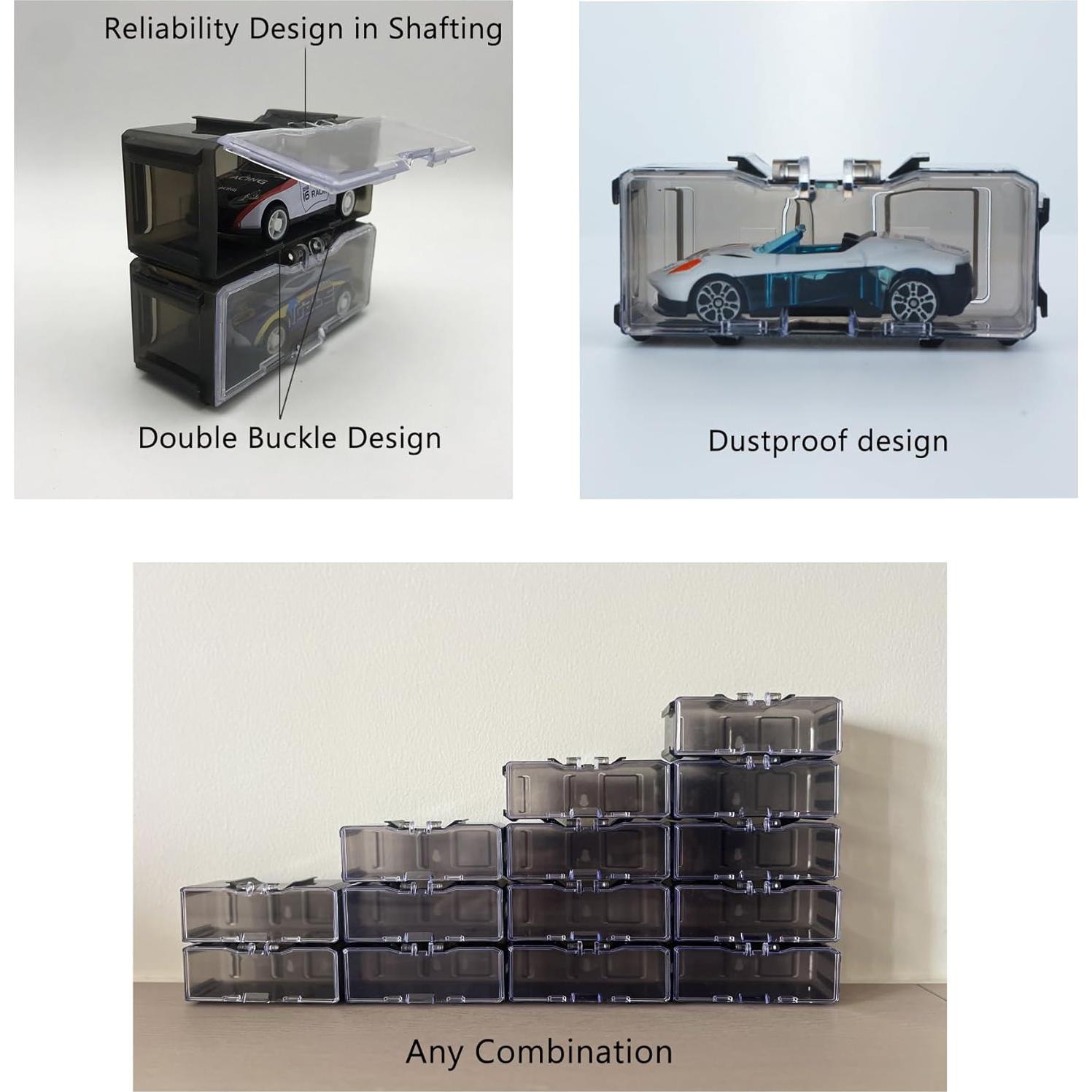 Caja de Almacenamiento para Autos de Juguete CamPeakGear 20 Pcs