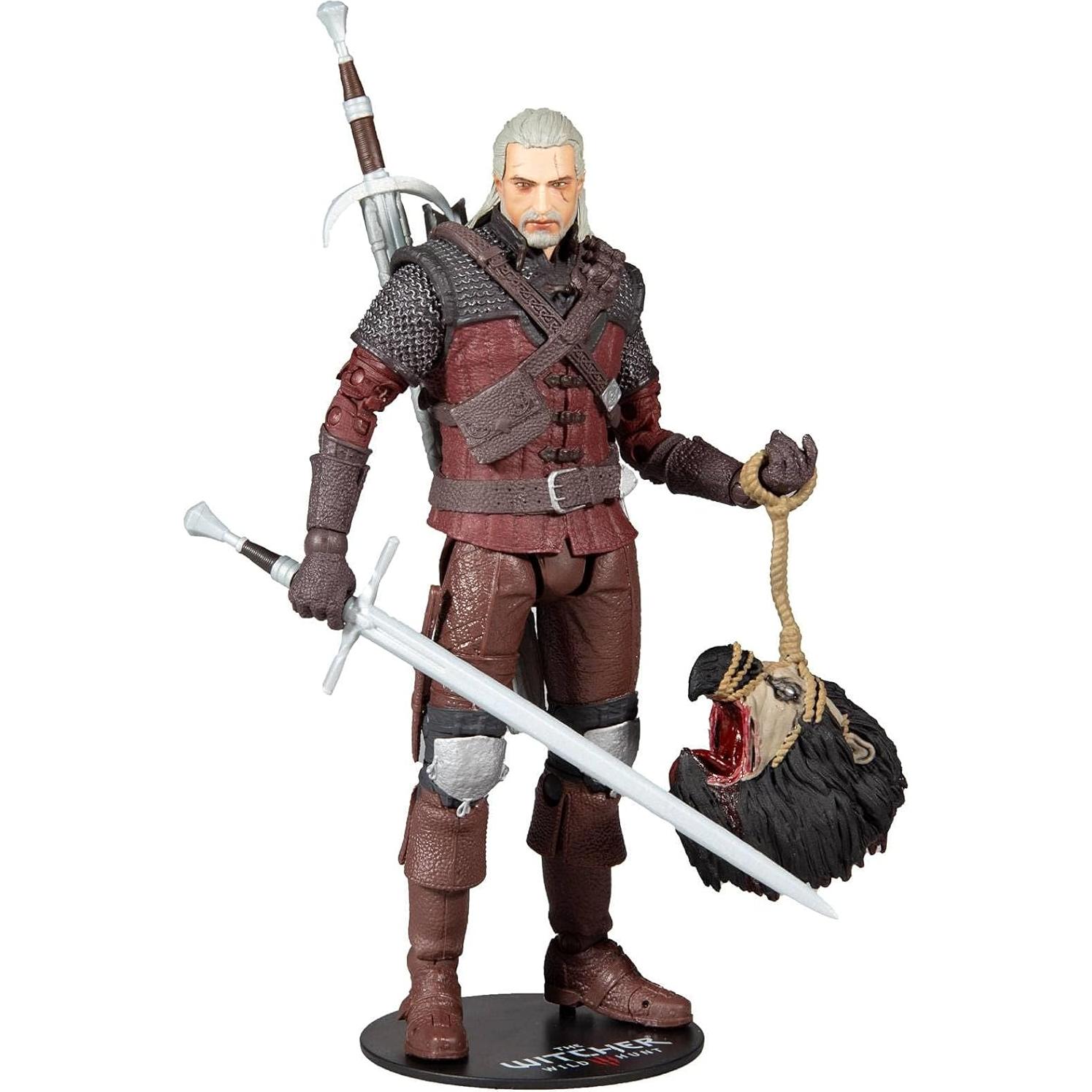 McFarlane Toys The Witcher Geralt of Rivia (Wolf Armor) 7" Action Figure