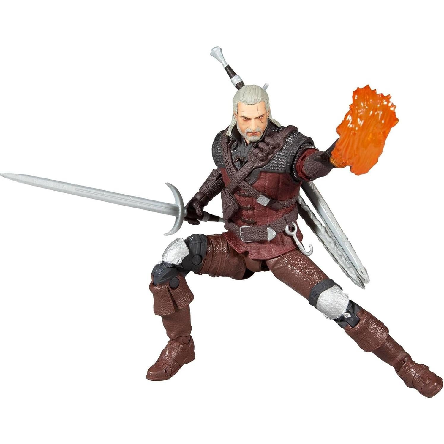 McFarlane Toys The Witcher Geralt of Rivia (Wolf Armor) 7" Action Figure