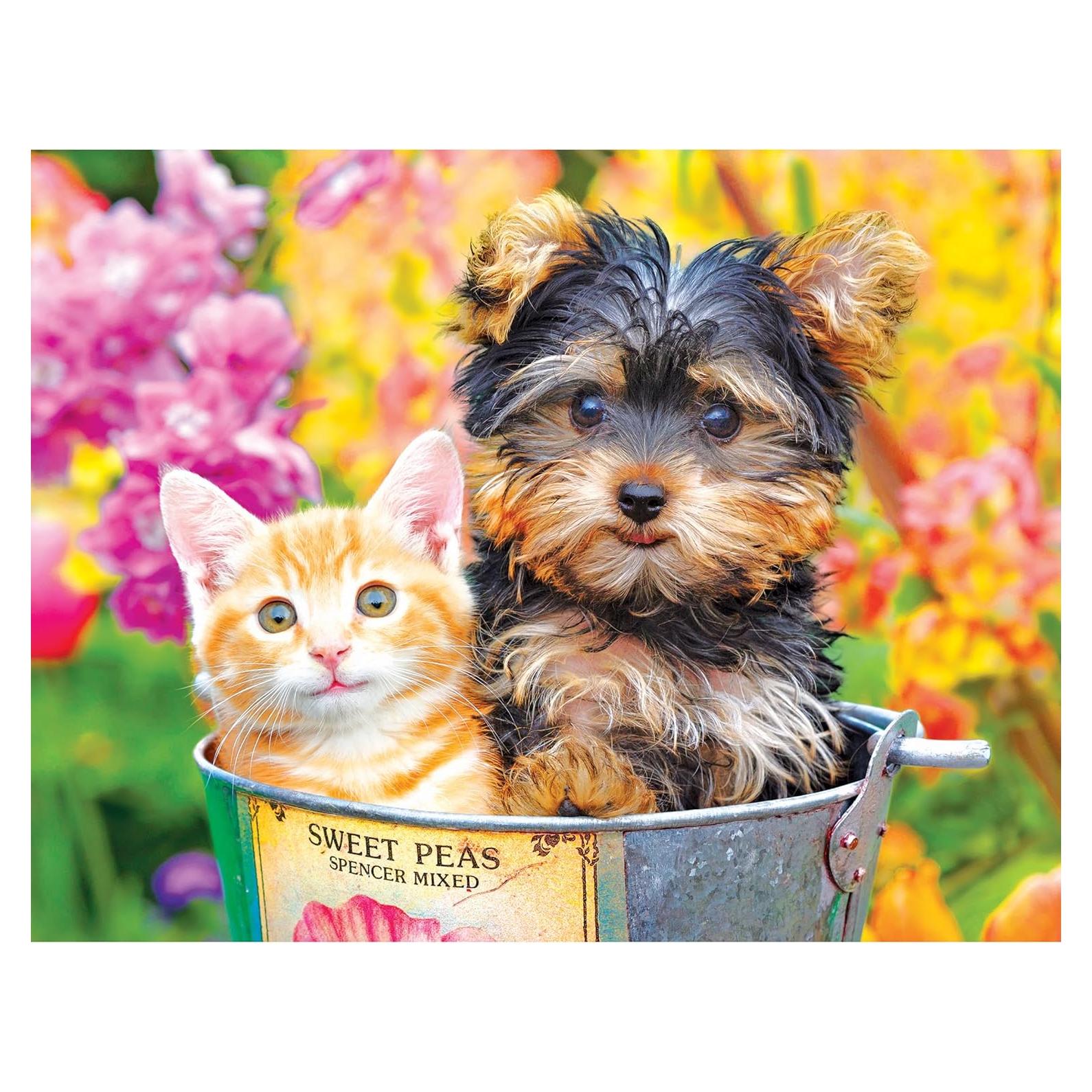 RoseArt - Kodak Premium - Bucket Buddies - 100 Piece Jigsaw Puzzle for Adults