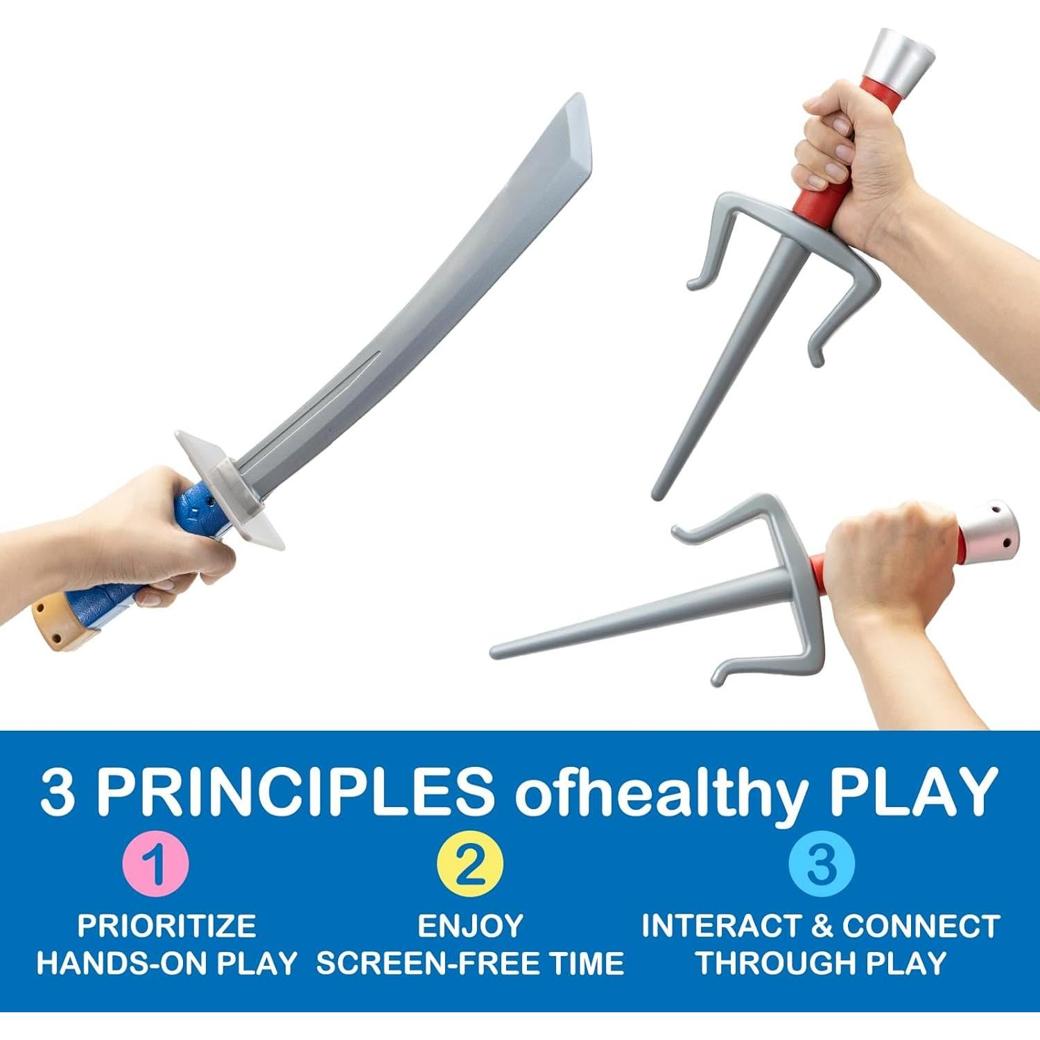 Disfraz Tortuga Ninja Azul con Accesorios para Niños 3-12 Años