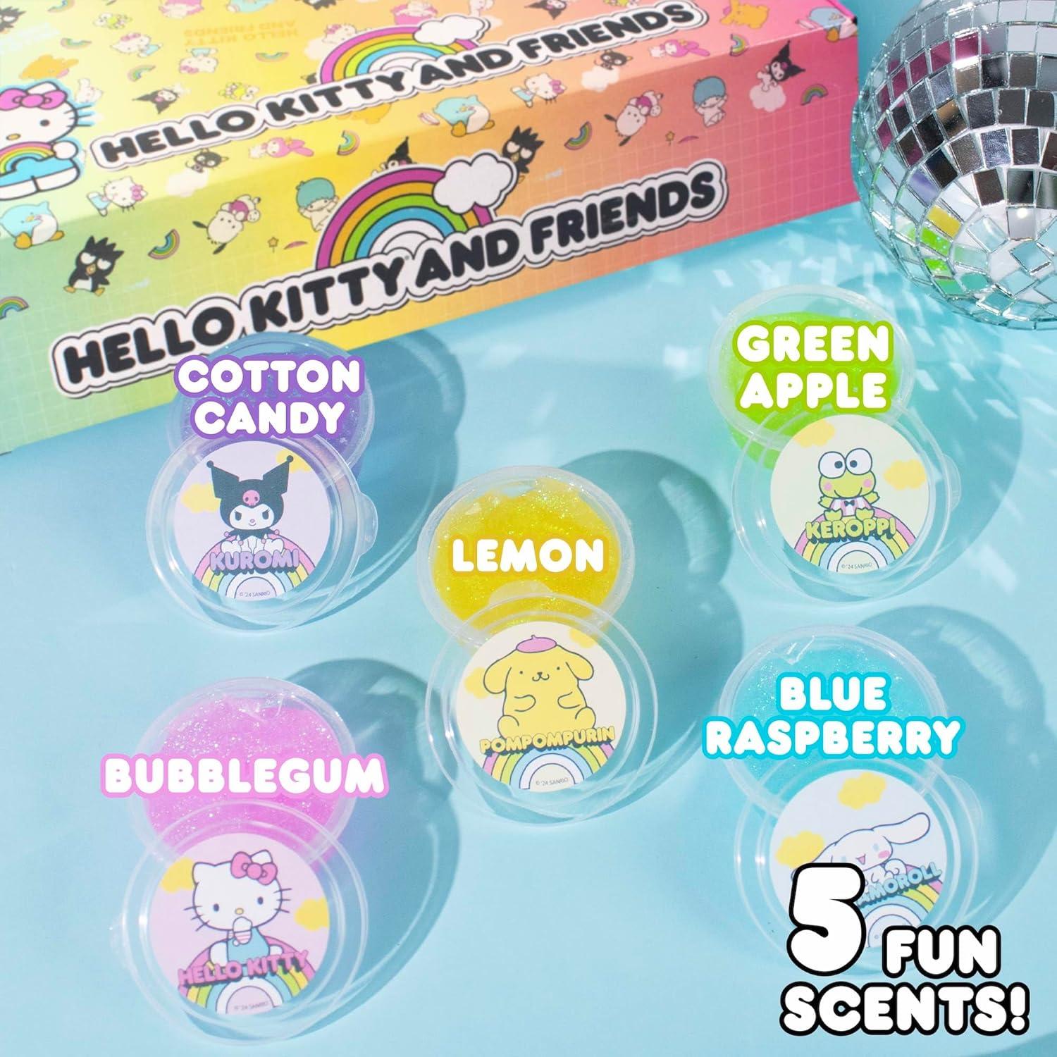 Conjunto de Slime Hello Kitty 25 Paquetes Aromatizados 28g