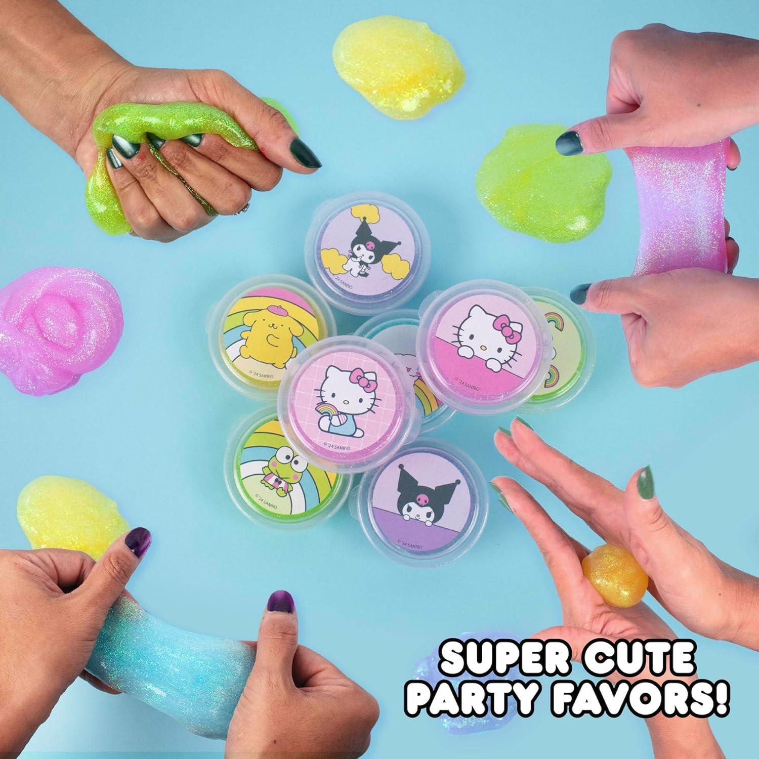 Conjunto de Slime Hello Kitty 25 Paquetes Aromatizados 28g